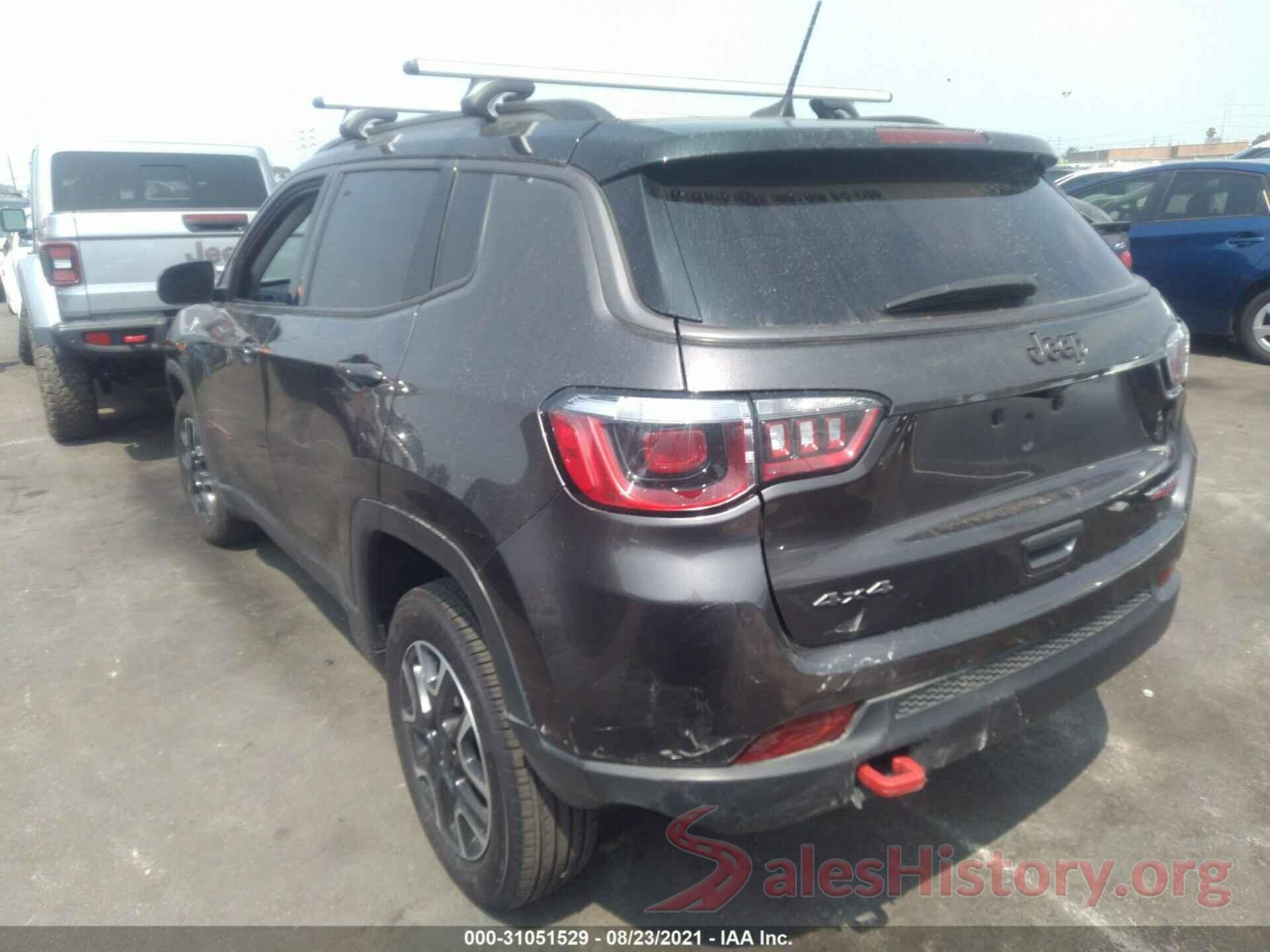 3C4NJDDBXKT825524 2019 JEEP COMPASS