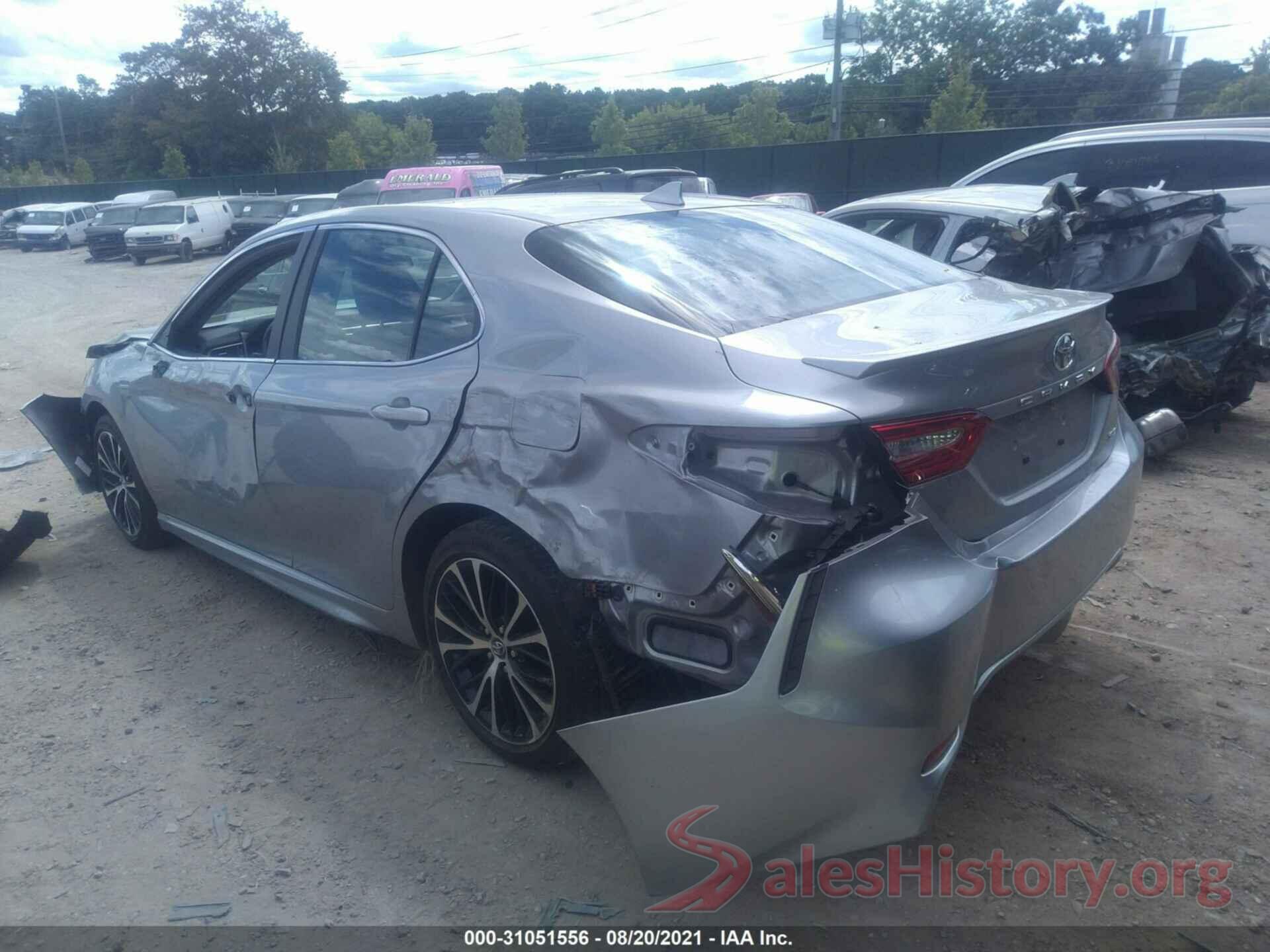 4T1B11HK0KU168665 2019 TOYOTA CAMRY