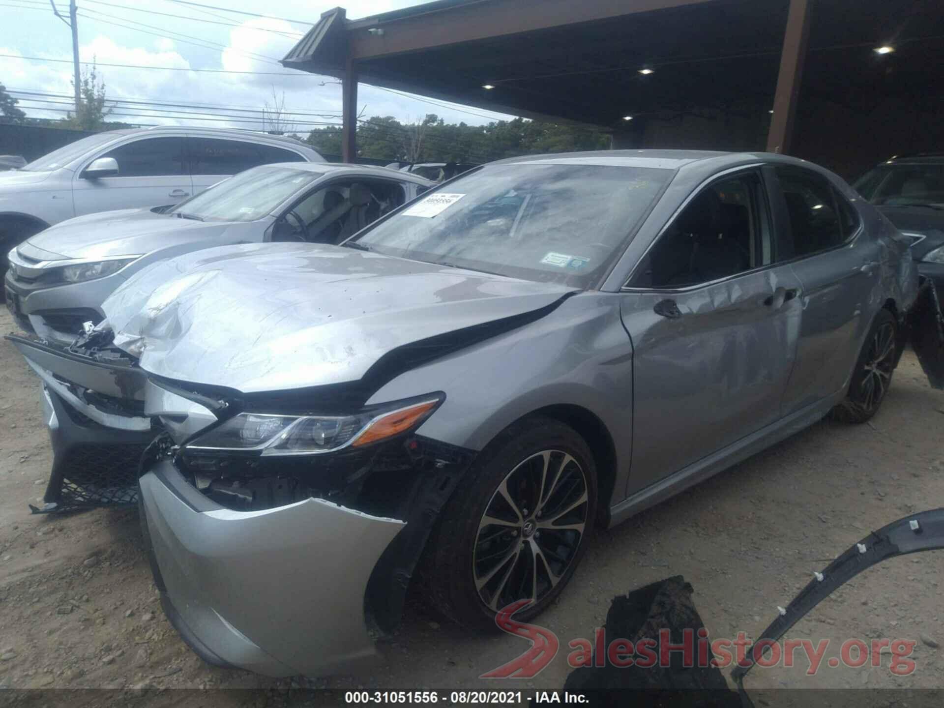 4T1B11HK0KU168665 2019 TOYOTA CAMRY