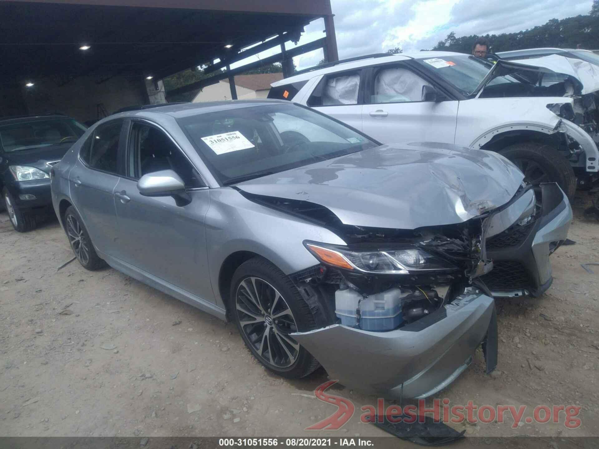 4T1B11HK0KU168665 2019 TOYOTA CAMRY