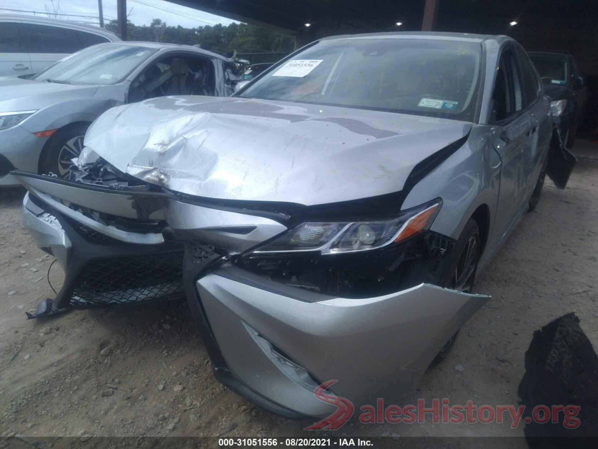 4T1B11HK0KU168665 2019 TOYOTA CAMRY