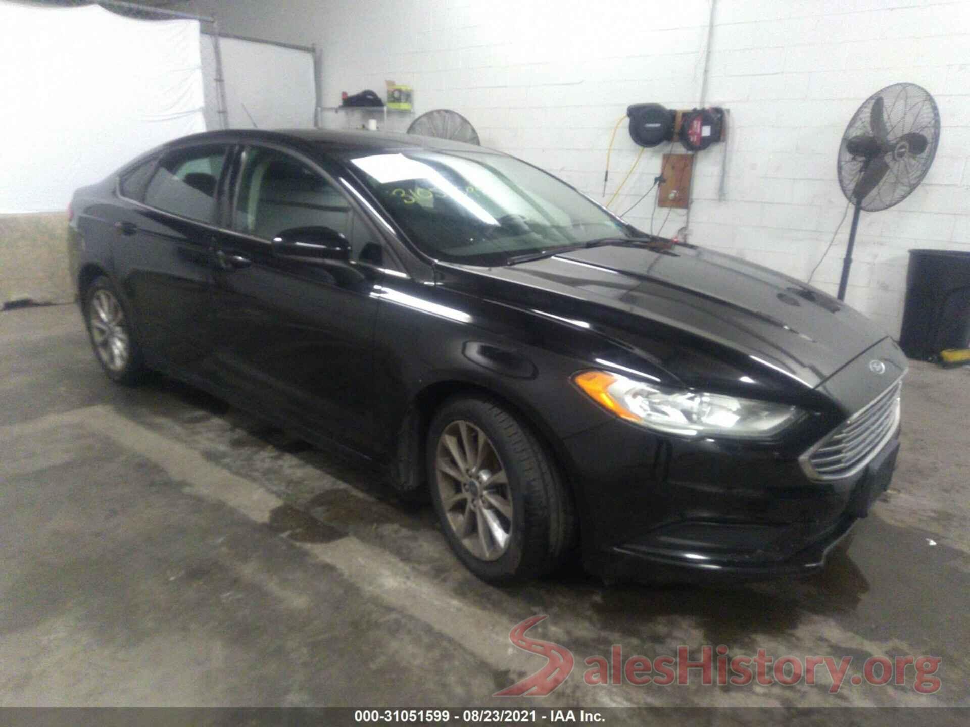 3FA6P0H7XHR106822 2017 FORD FUSION