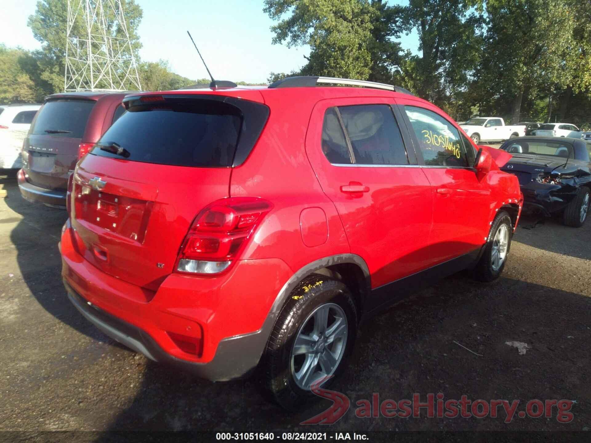 3GNCJLSB5HL176445 2017 CHEVROLET TRAX