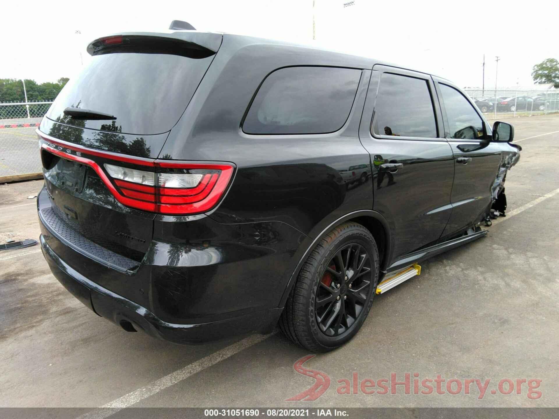 1C4RDJDG4GC430387 2016 DODGE DURANGO