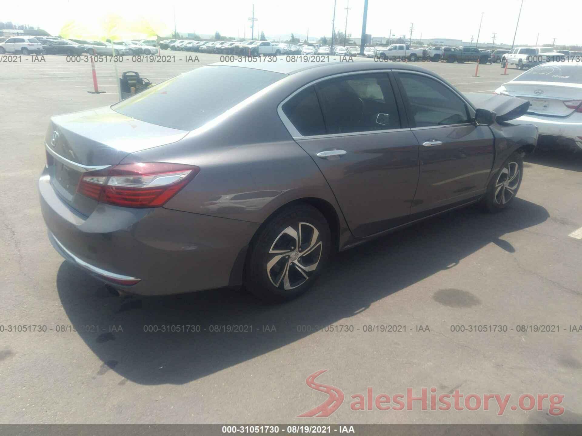 1HGCR2F32HA161019 2017 HONDA ACCORD SEDAN