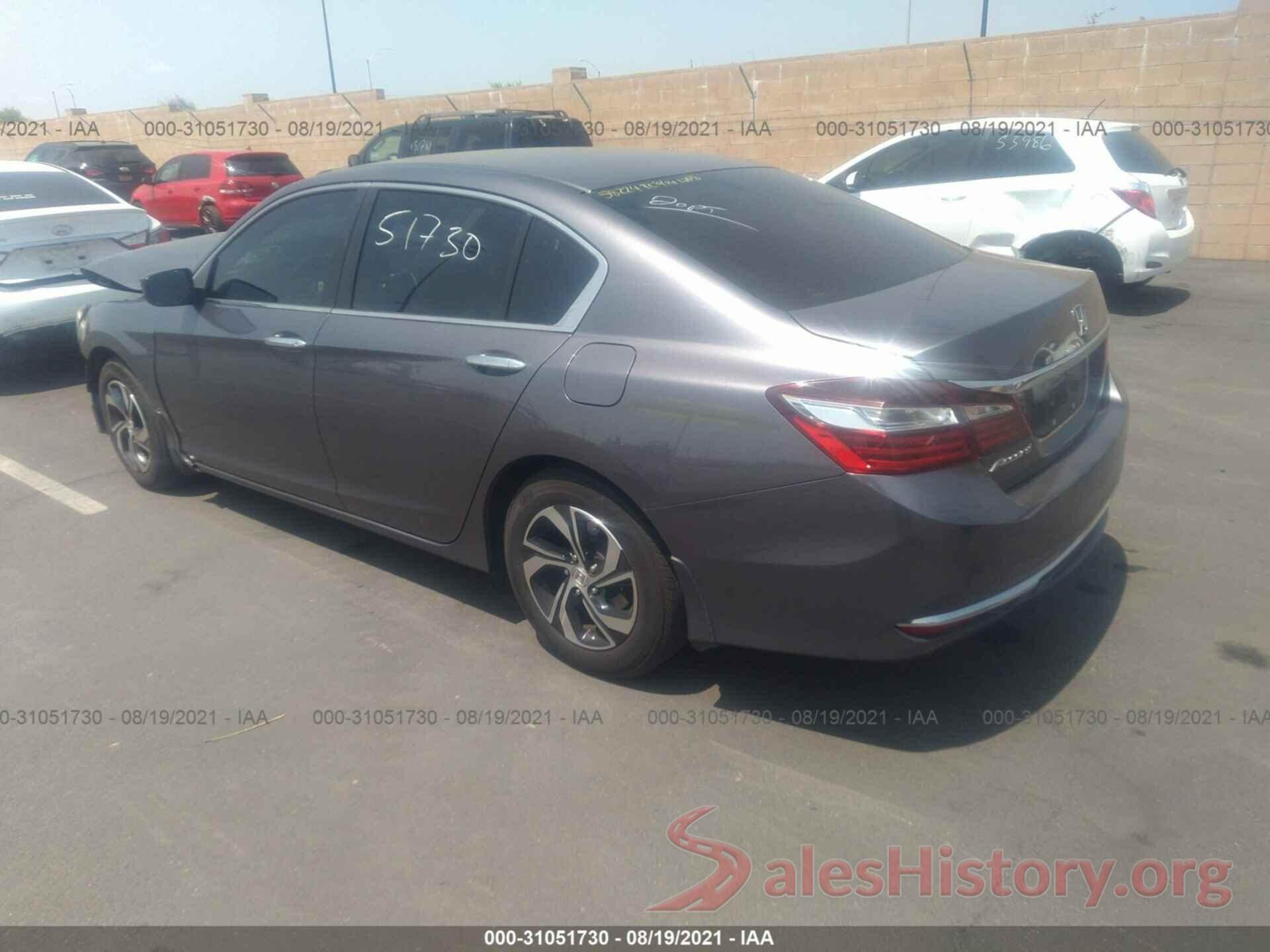 1HGCR2F32HA161019 2017 HONDA ACCORD SEDAN