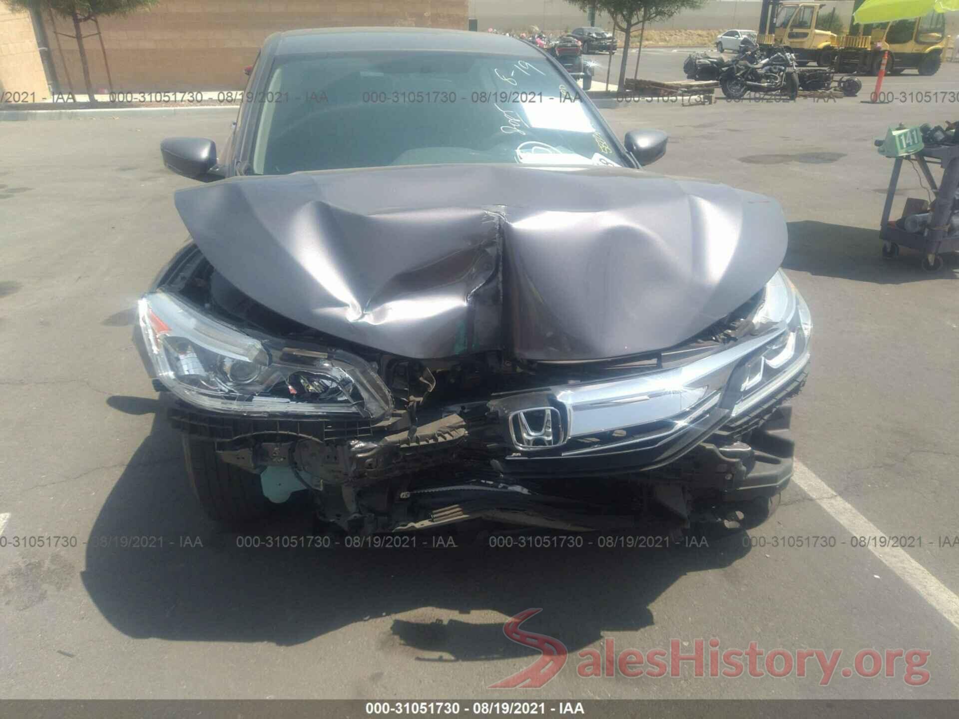 1HGCR2F32HA161019 2017 HONDA ACCORD SEDAN