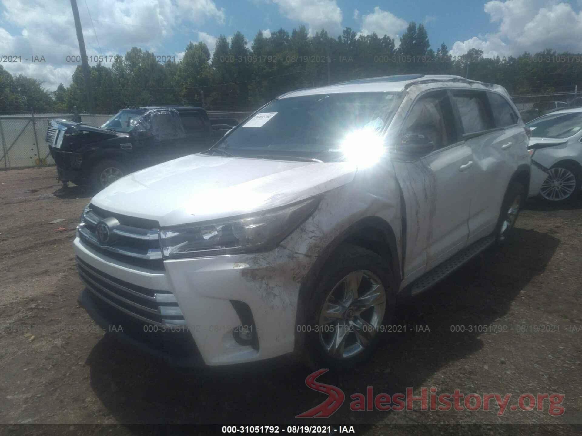 5TDYZRFH4KS333991 2019 TOYOTA HIGHLANDER