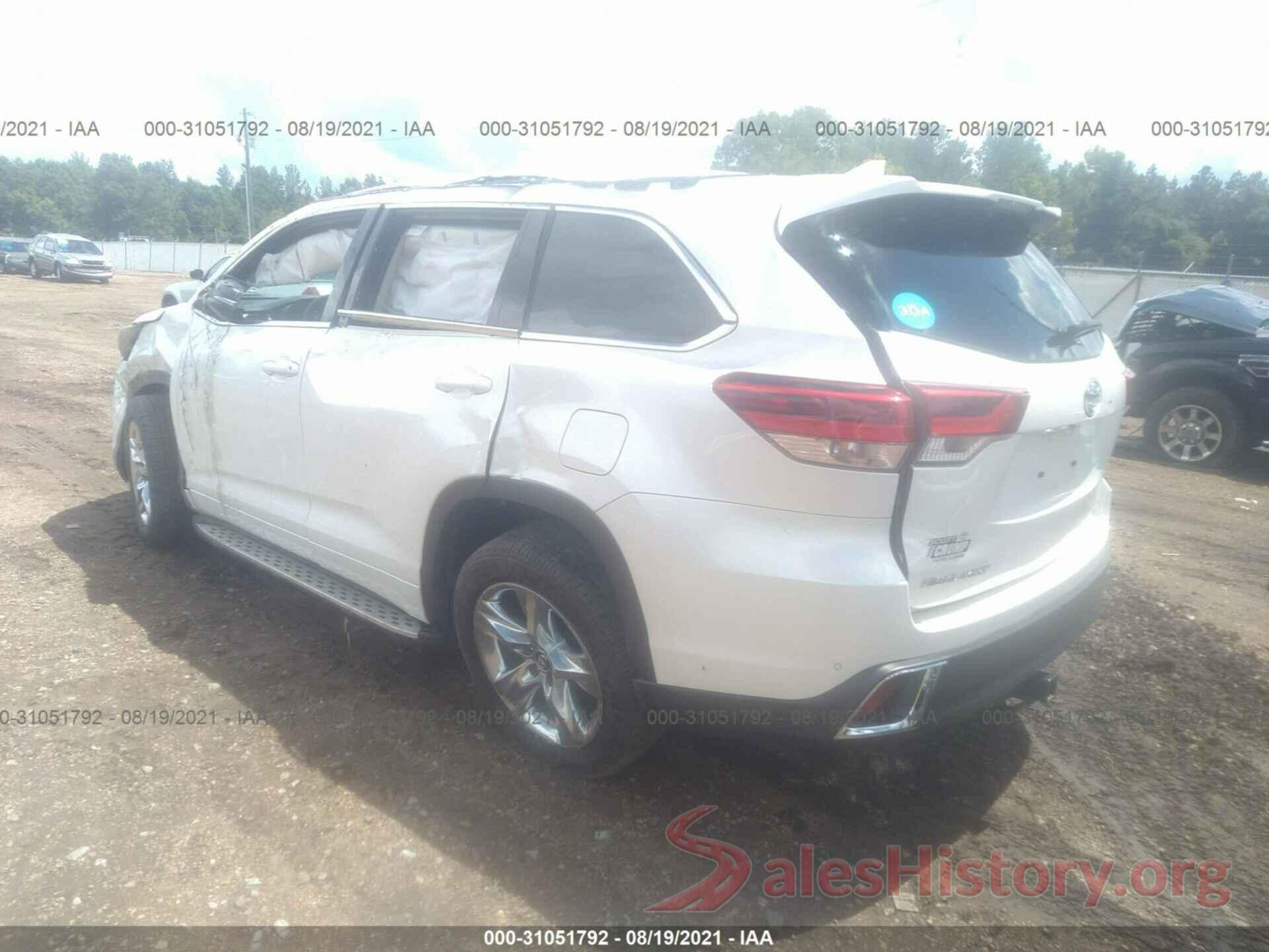 5TDYZRFH4KS333991 2019 TOYOTA HIGHLANDER