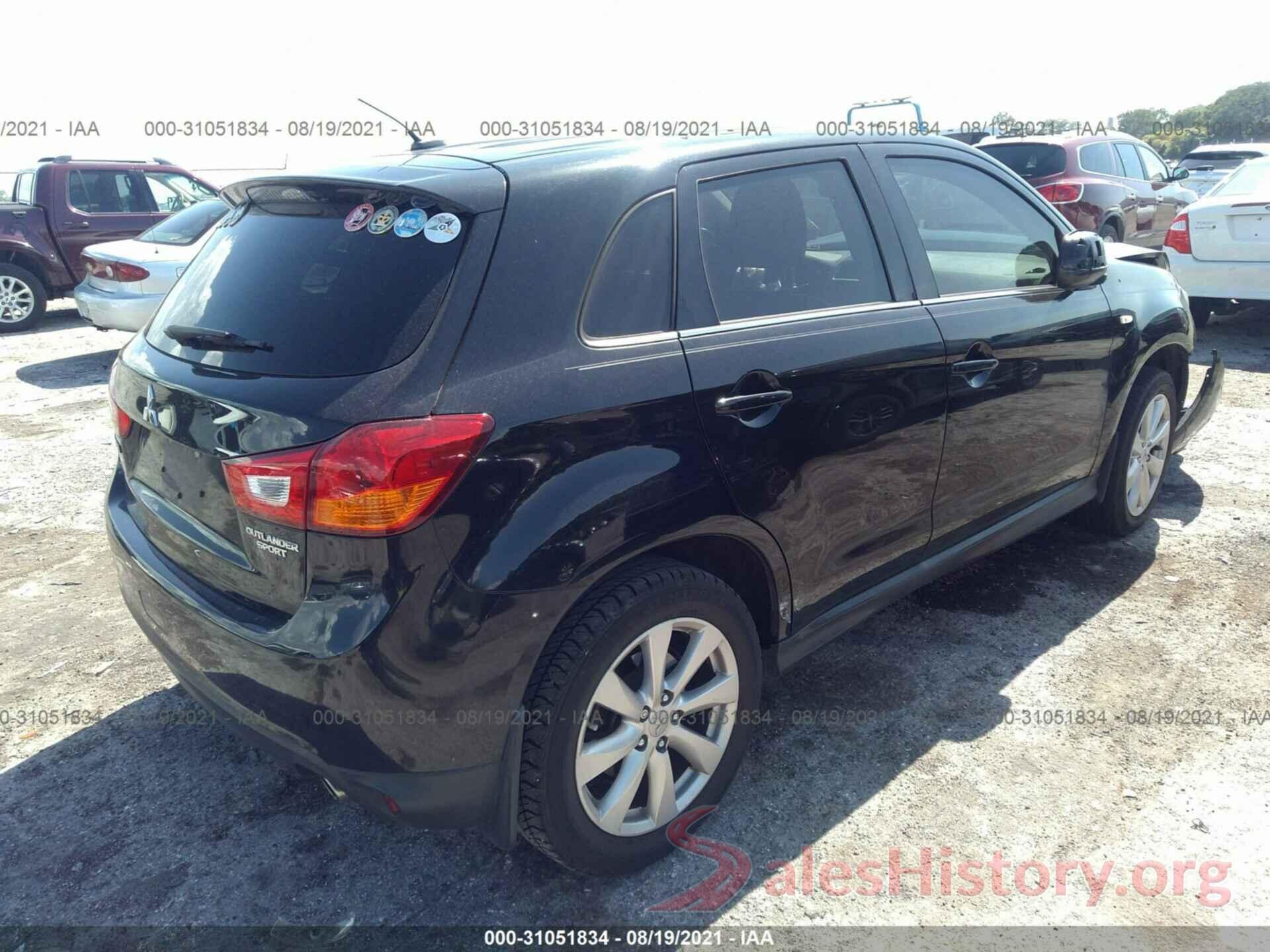 4A4AP4AU7FE043005 2015 MITSUBISHI OUTLANDER SPORT