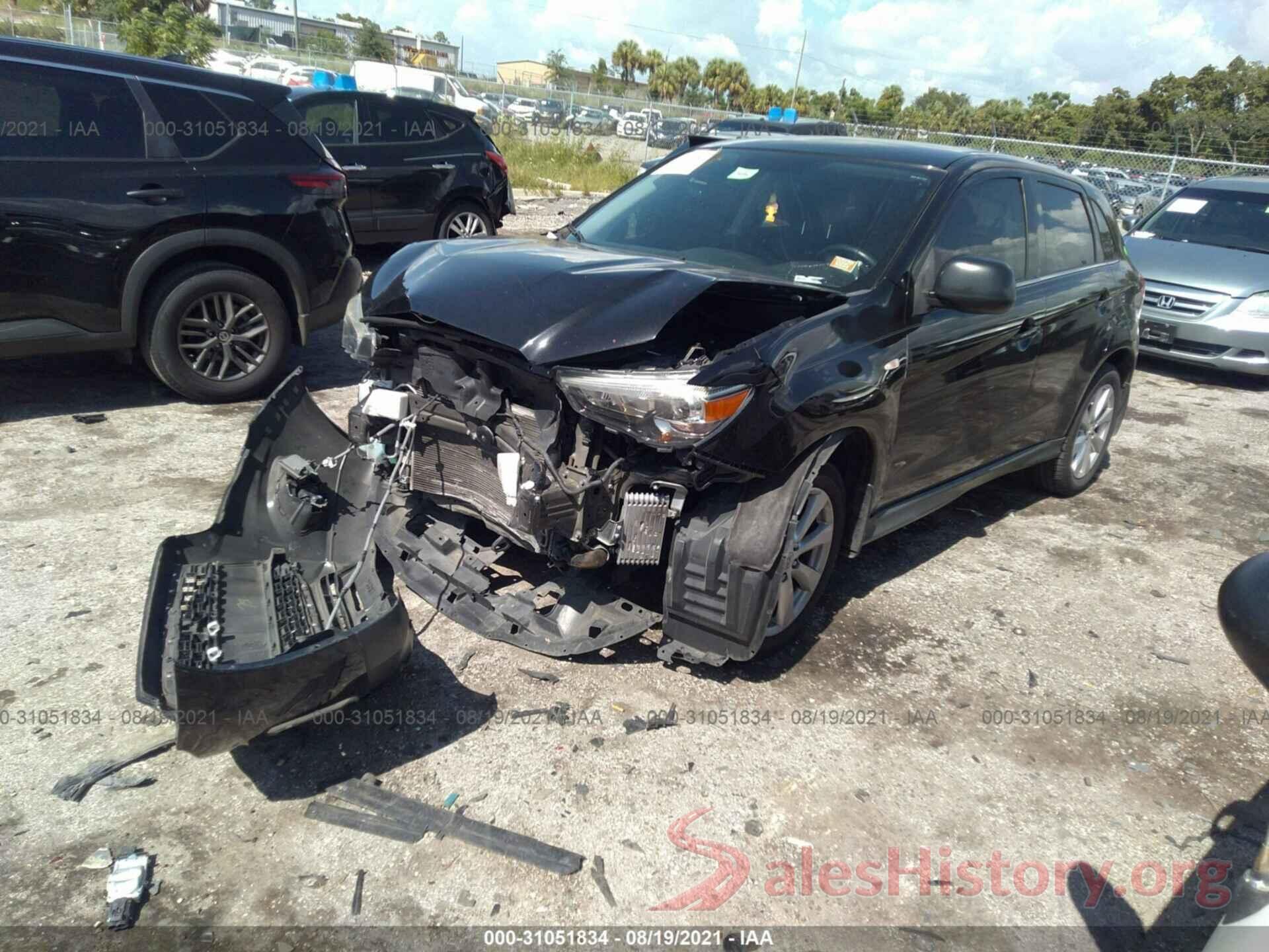 4A4AP4AU7FE043005 2015 MITSUBISHI OUTLANDER SPORT