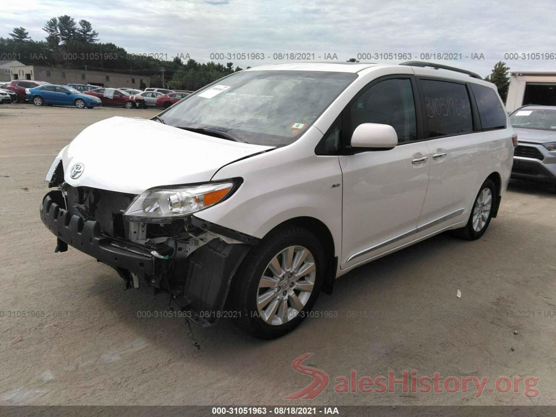 5TDDK3DC0GS138663 2016 TOYOTA SIENNA