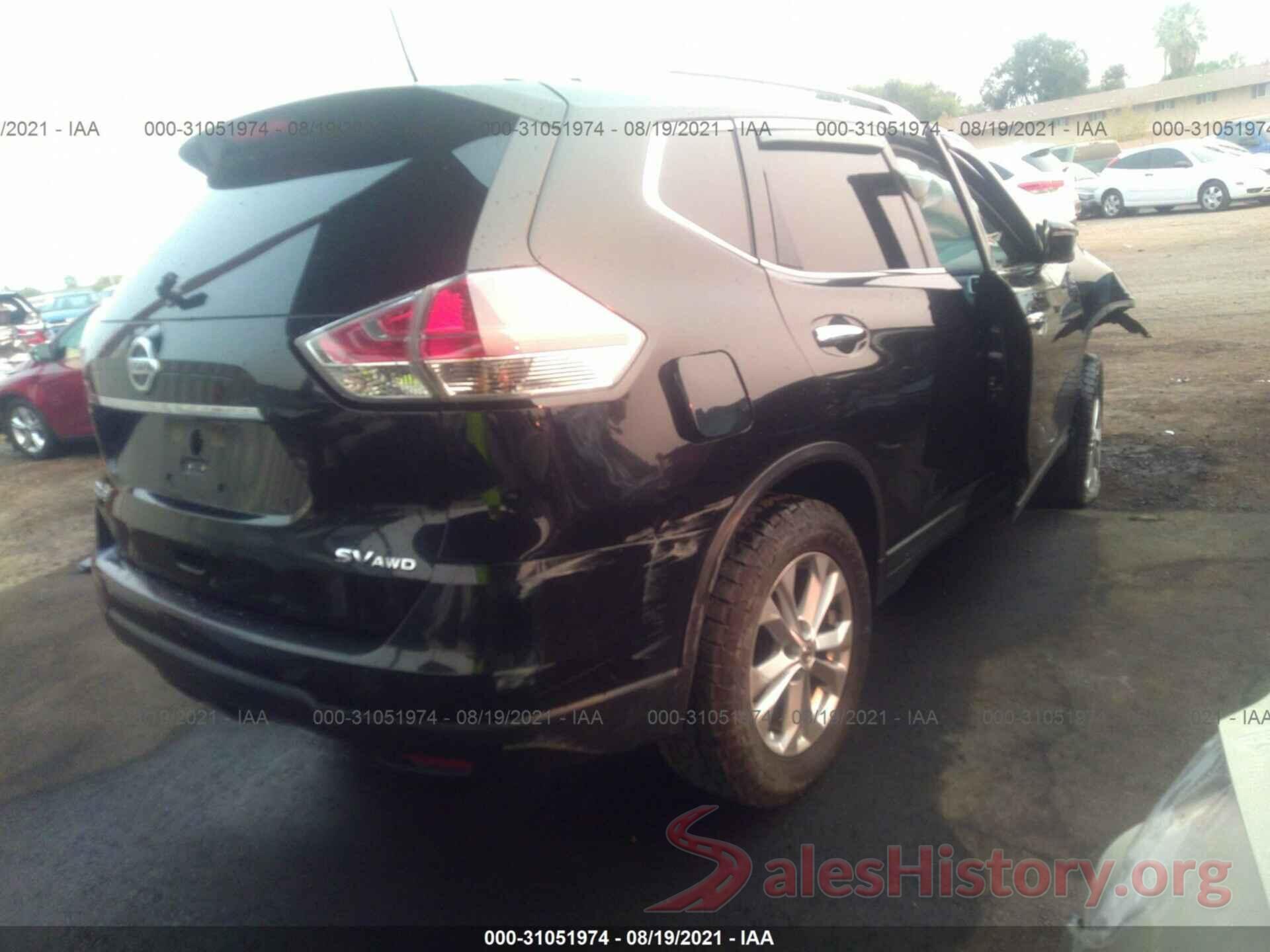 KNMAT2MV4GP705995 2016 NISSAN ROGUE