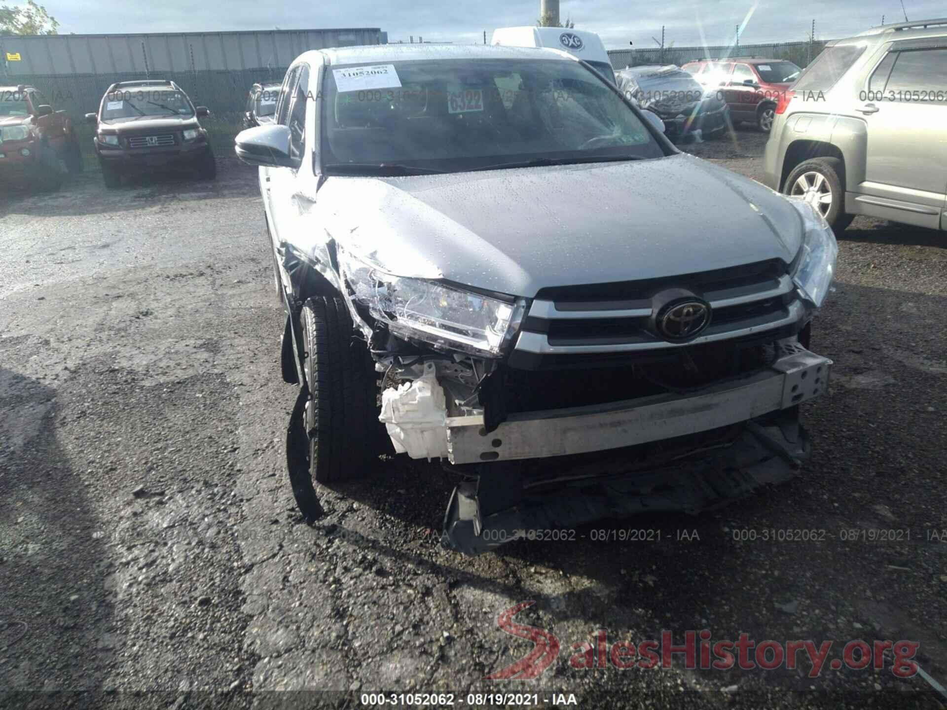 5TDBZRFH5HS392272 2017 TOYOTA HIGHLANDER