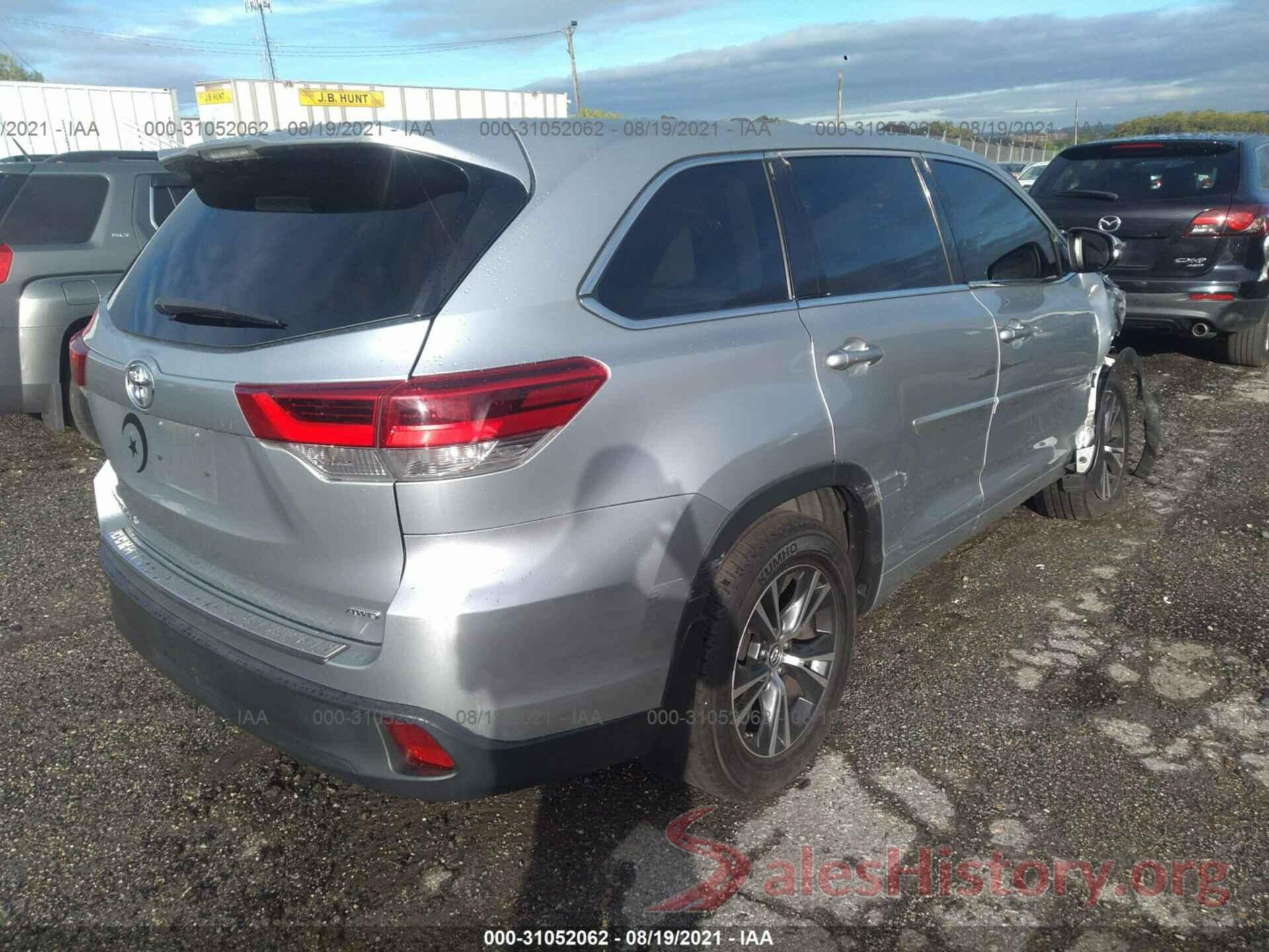 5TDBZRFH5HS392272 2017 TOYOTA HIGHLANDER