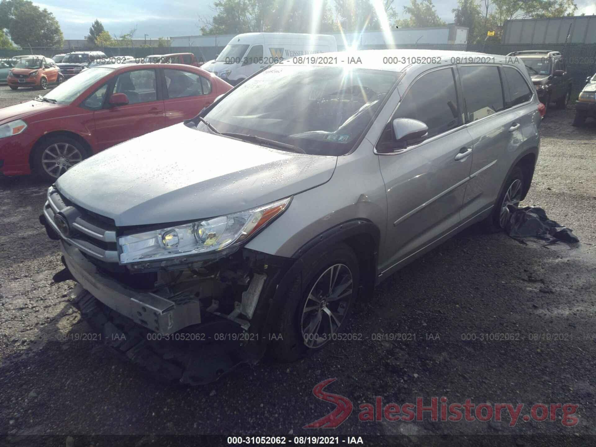 5TDBZRFH5HS392272 2017 TOYOTA HIGHLANDER