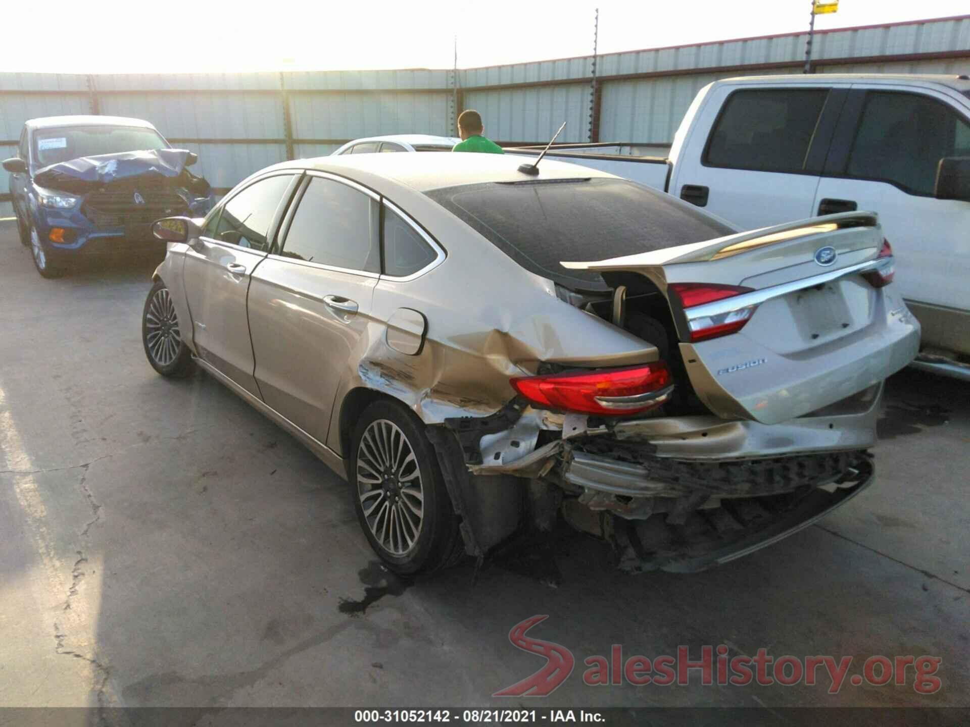 3FA6P0RUXJR192336 2018 FORD FUSION HYBRID