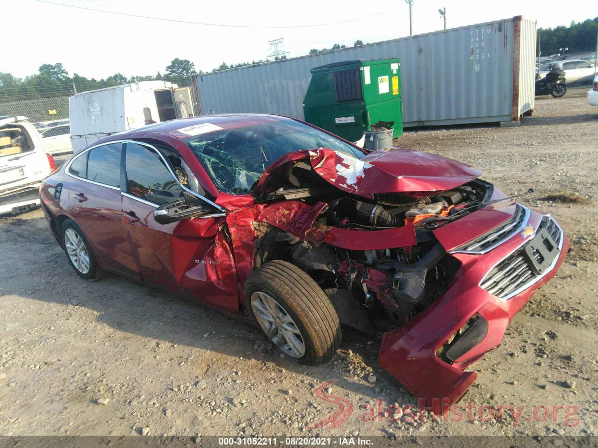 1G1ZD5ST7JF269863 2018 CHEVROLET MALIBU