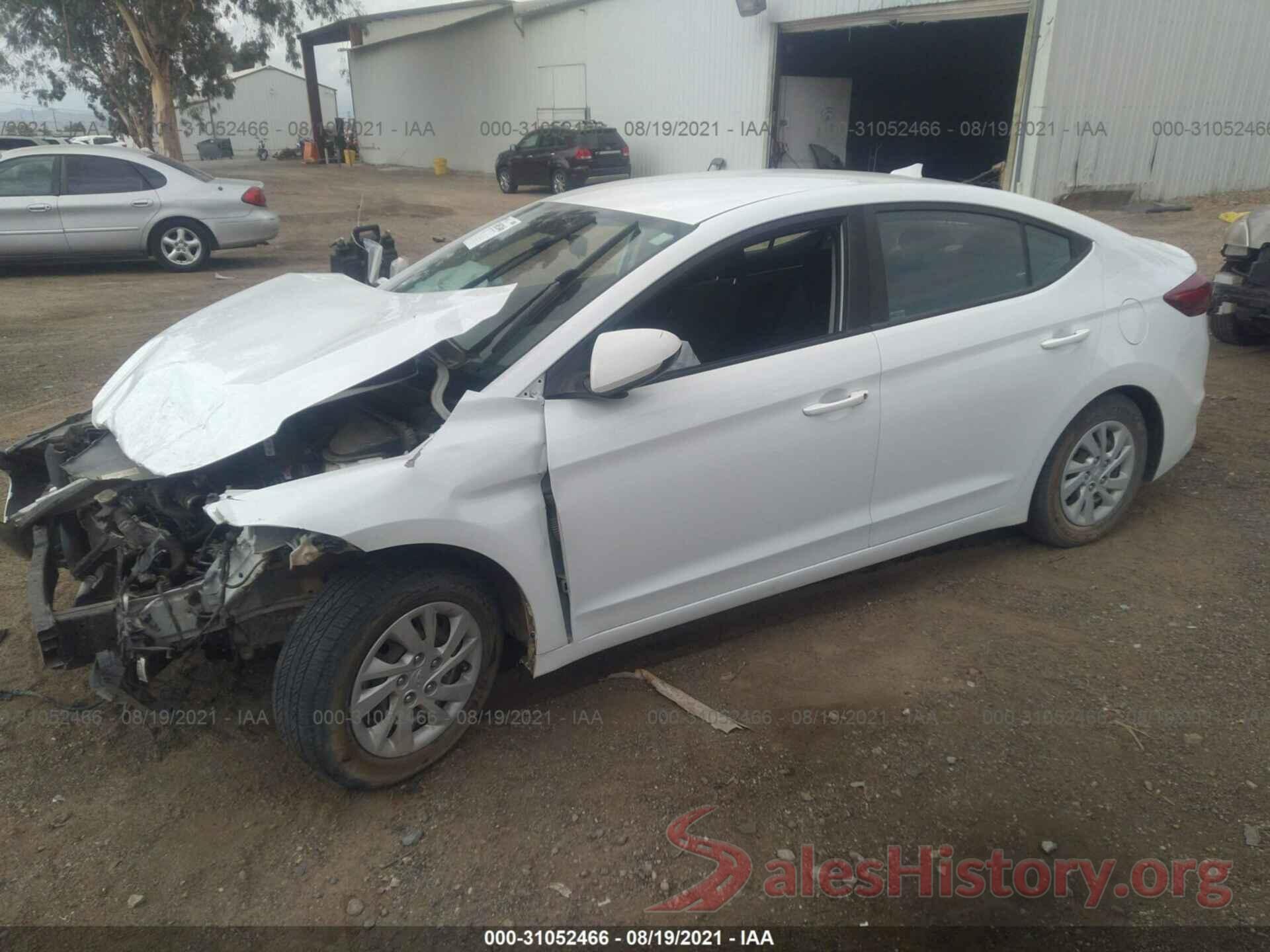 5NPD74LF7JH382763 2018 HYUNDAI ELANTRA