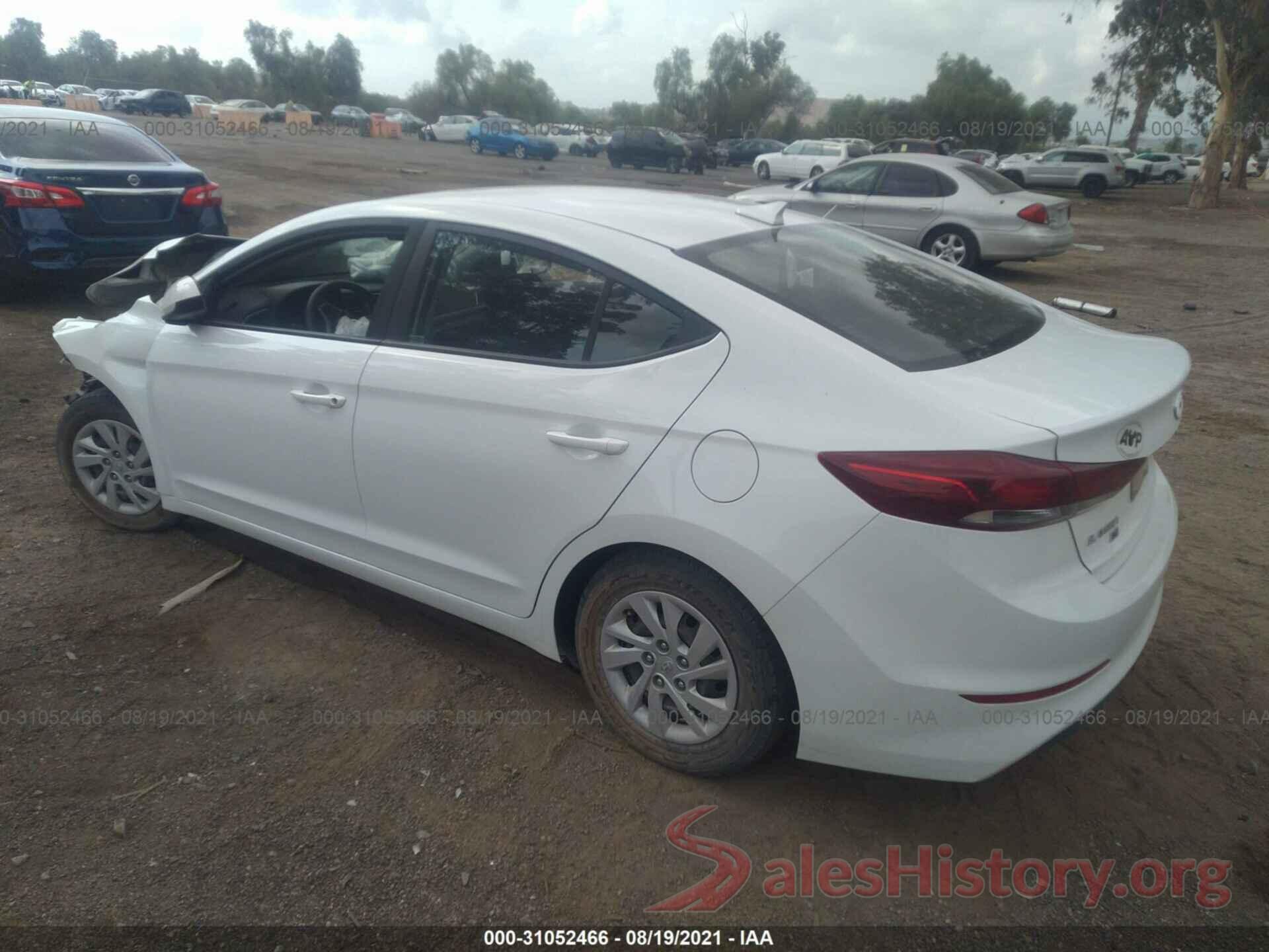 5NPD74LF7JH382763 2018 HYUNDAI ELANTRA