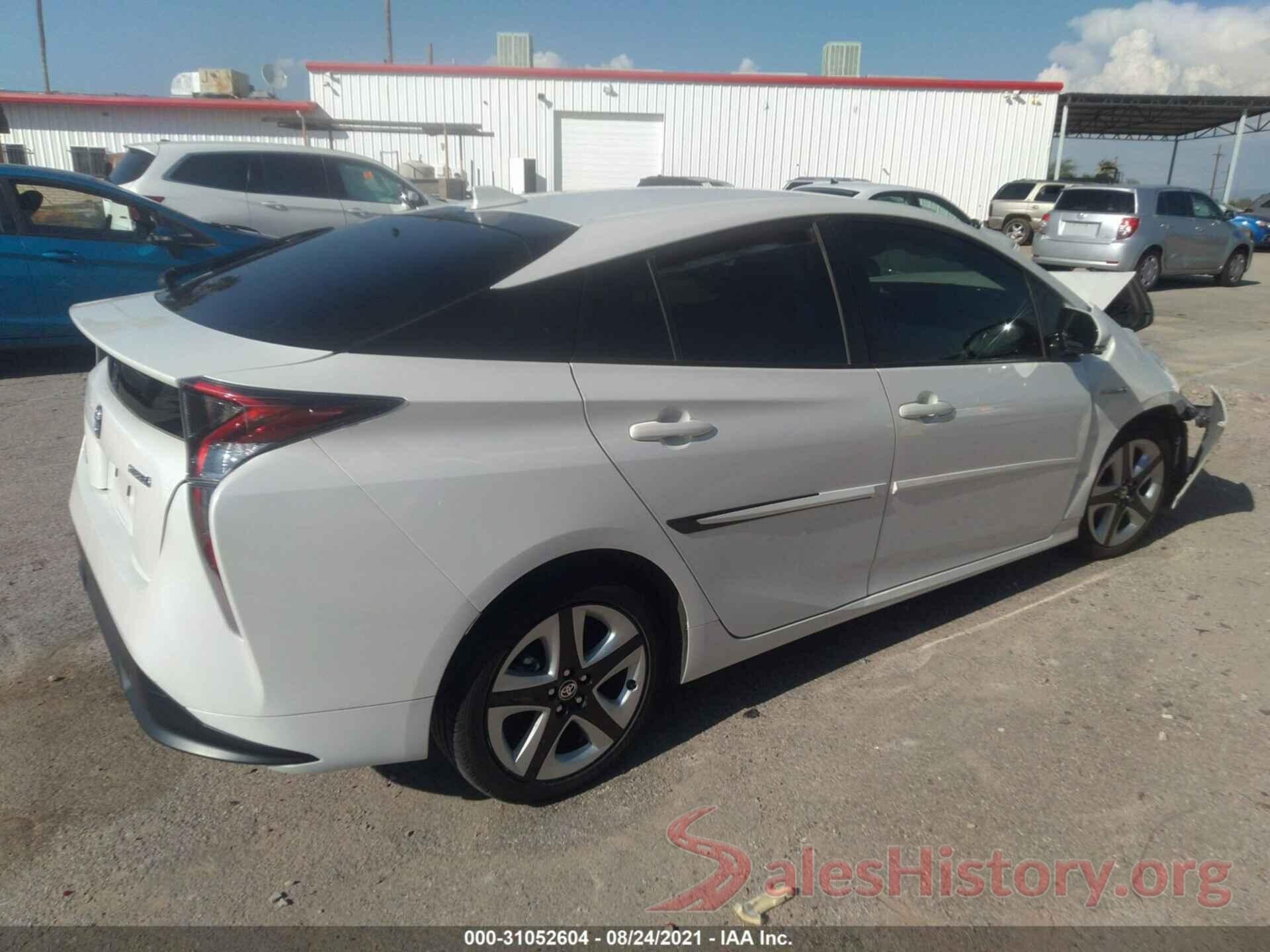 JTDKARFU2G3010090 2016 TOYOTA PRIUS