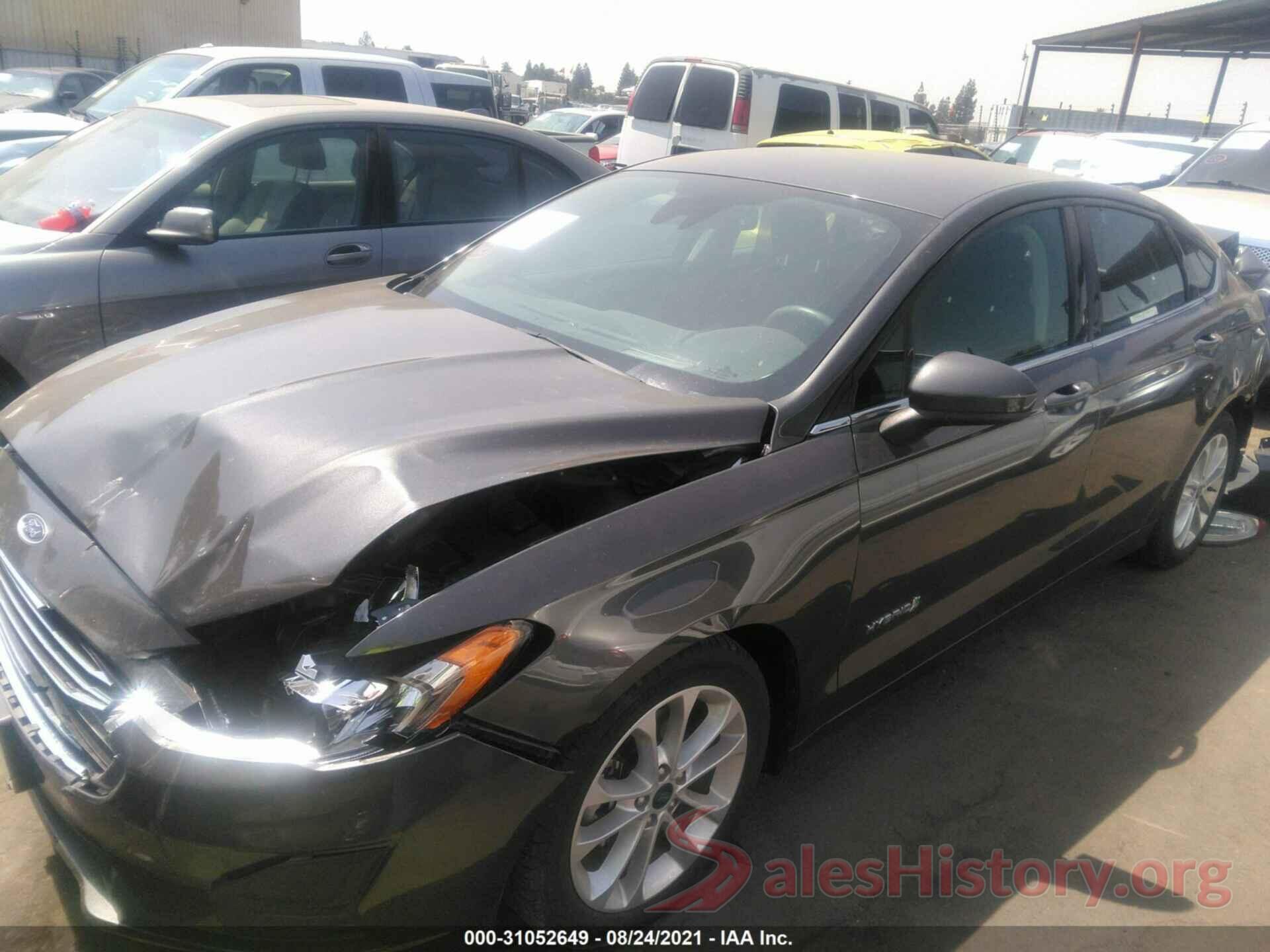 3FA6P0LU9KR202557 2019 FORD FUSION HYBRID