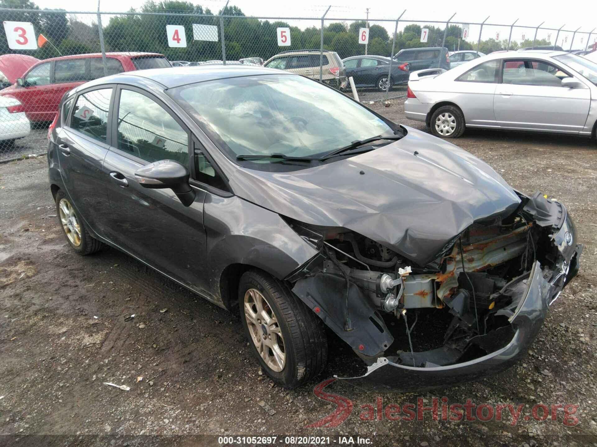 3FADP4EJ5GM202822 2016 FORD FIESTA