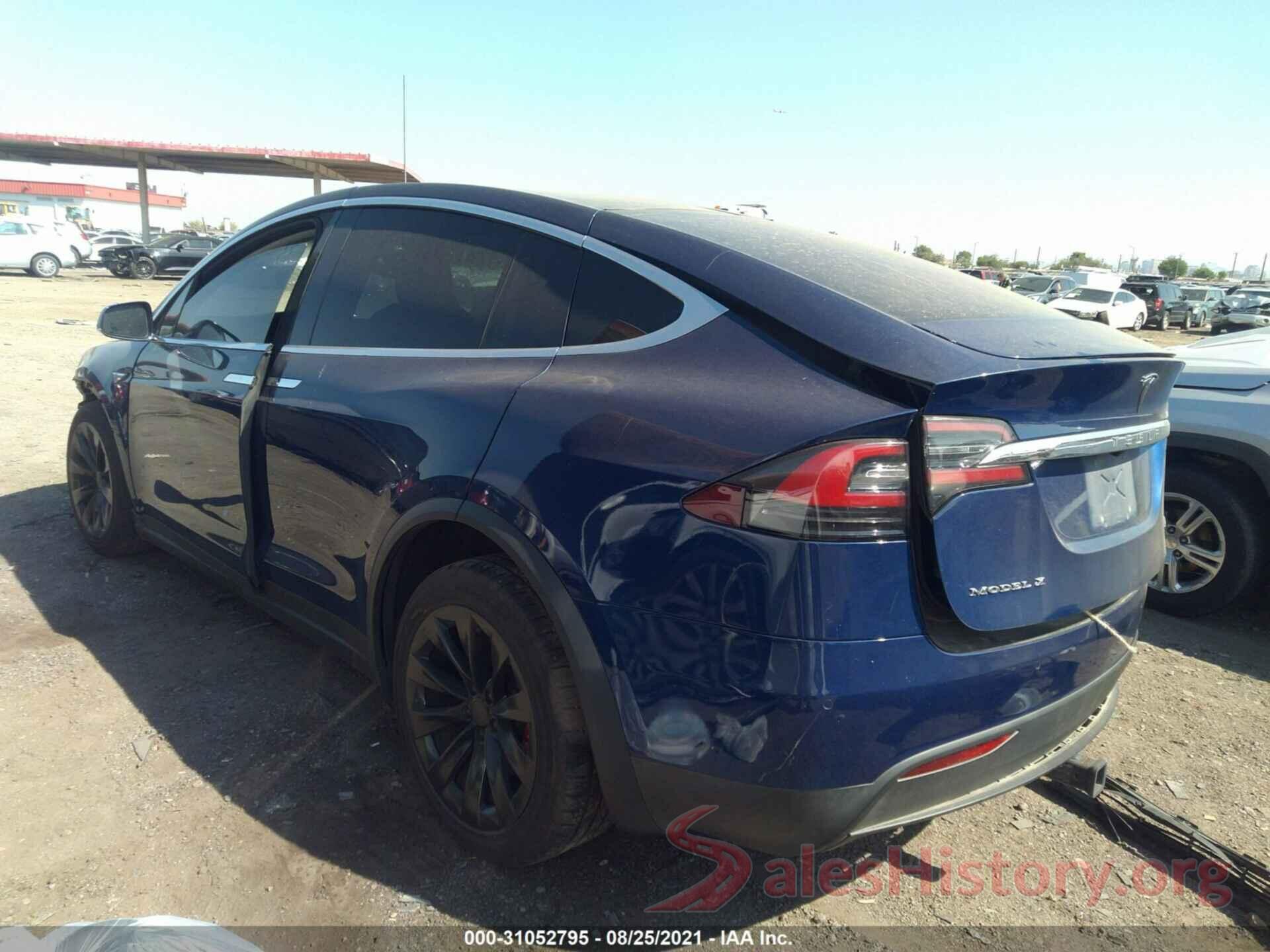 5YJXCAE45GF000465 2016 TESLA MODEL X