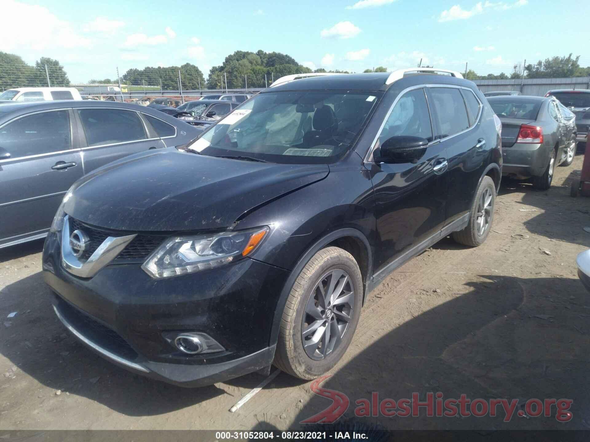 5N1AT2MT4GC747844 2016 NISSAN ROGUE