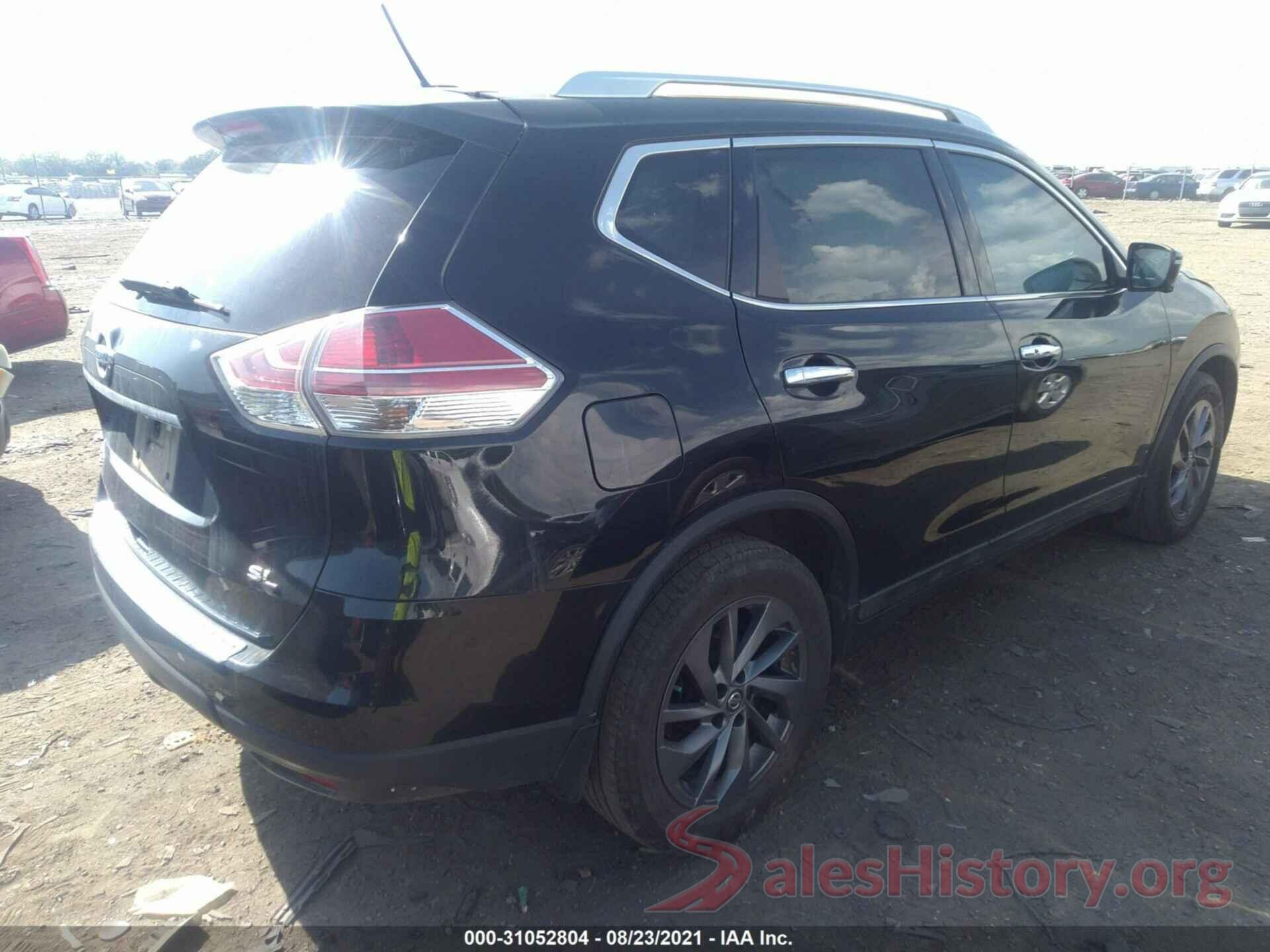 5N1AT2MT4GC747844 2016 NISSAN ROGUE