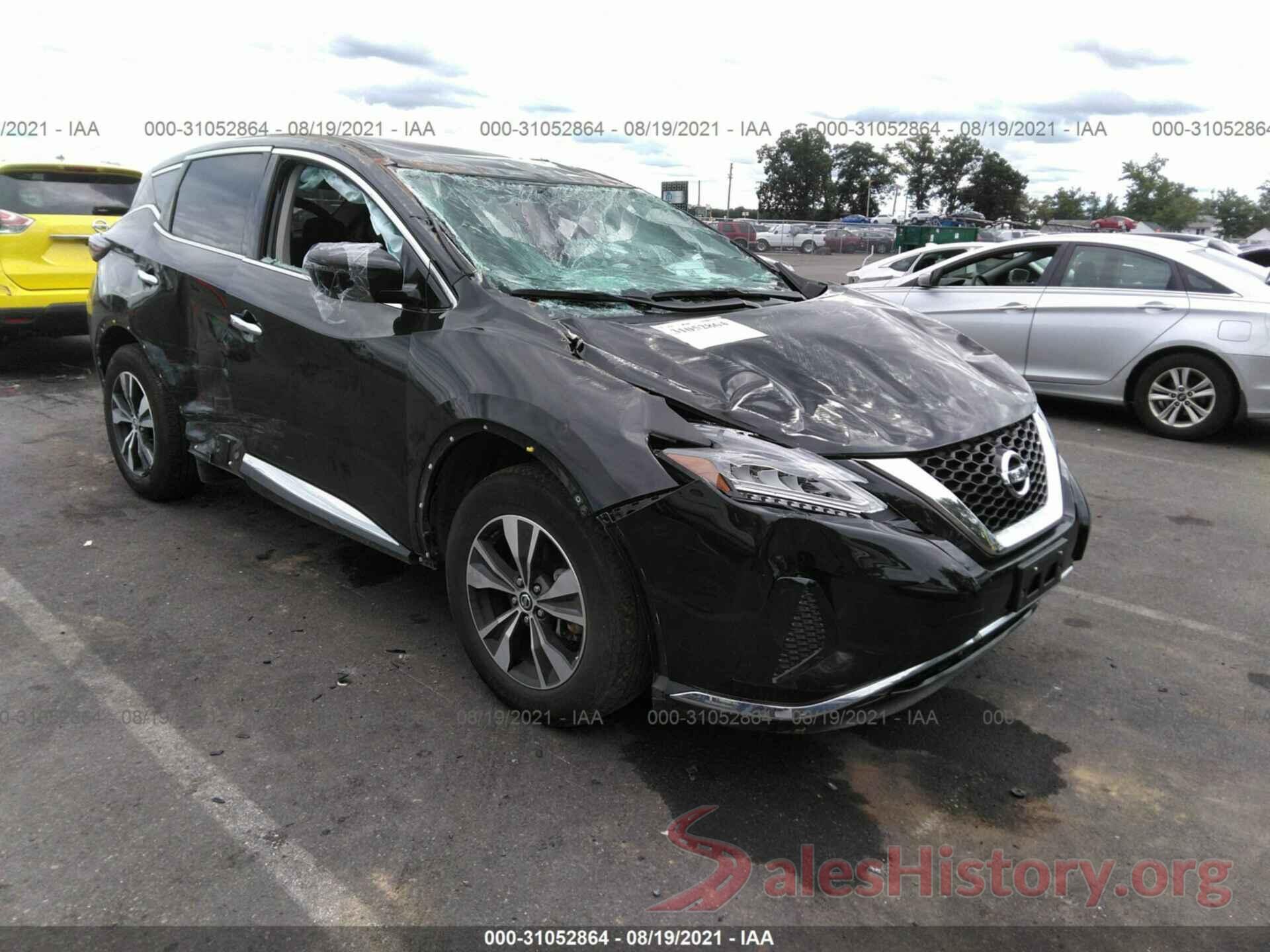 5N1AZ2AS5LN126587 2020 NISSAN MURANO