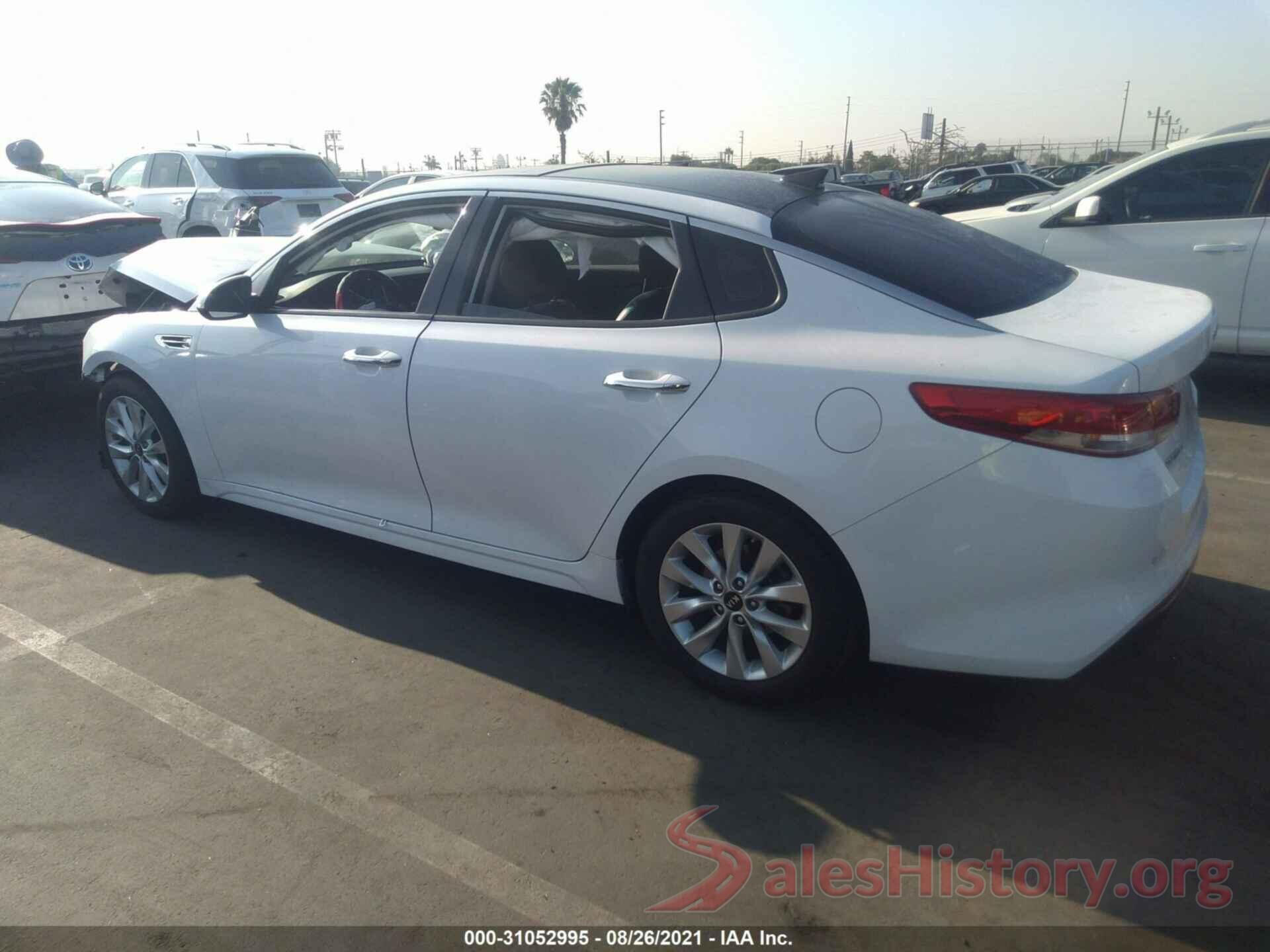 5XXGU4L3XGG092274 2016 KIA OPTIMA