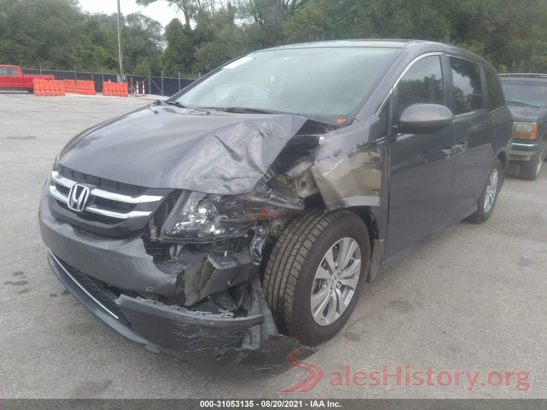 5FNRL5H30HB018635 2017 HONDA ODYSSEY