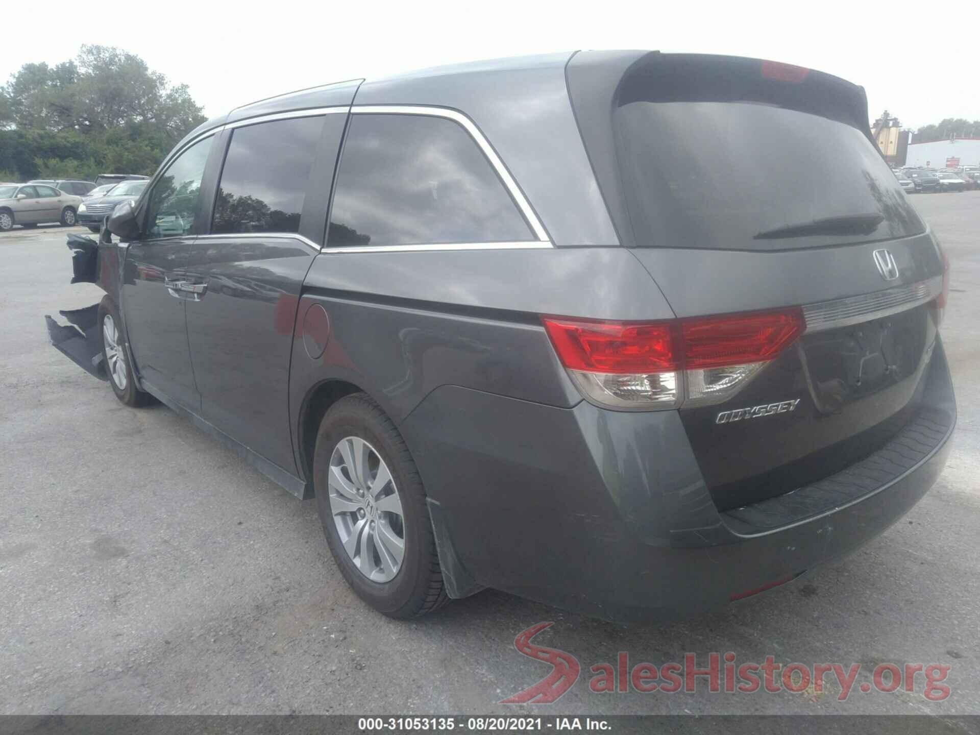 5FNRL5H30HB018635 2017 HONDA ODYSSEY