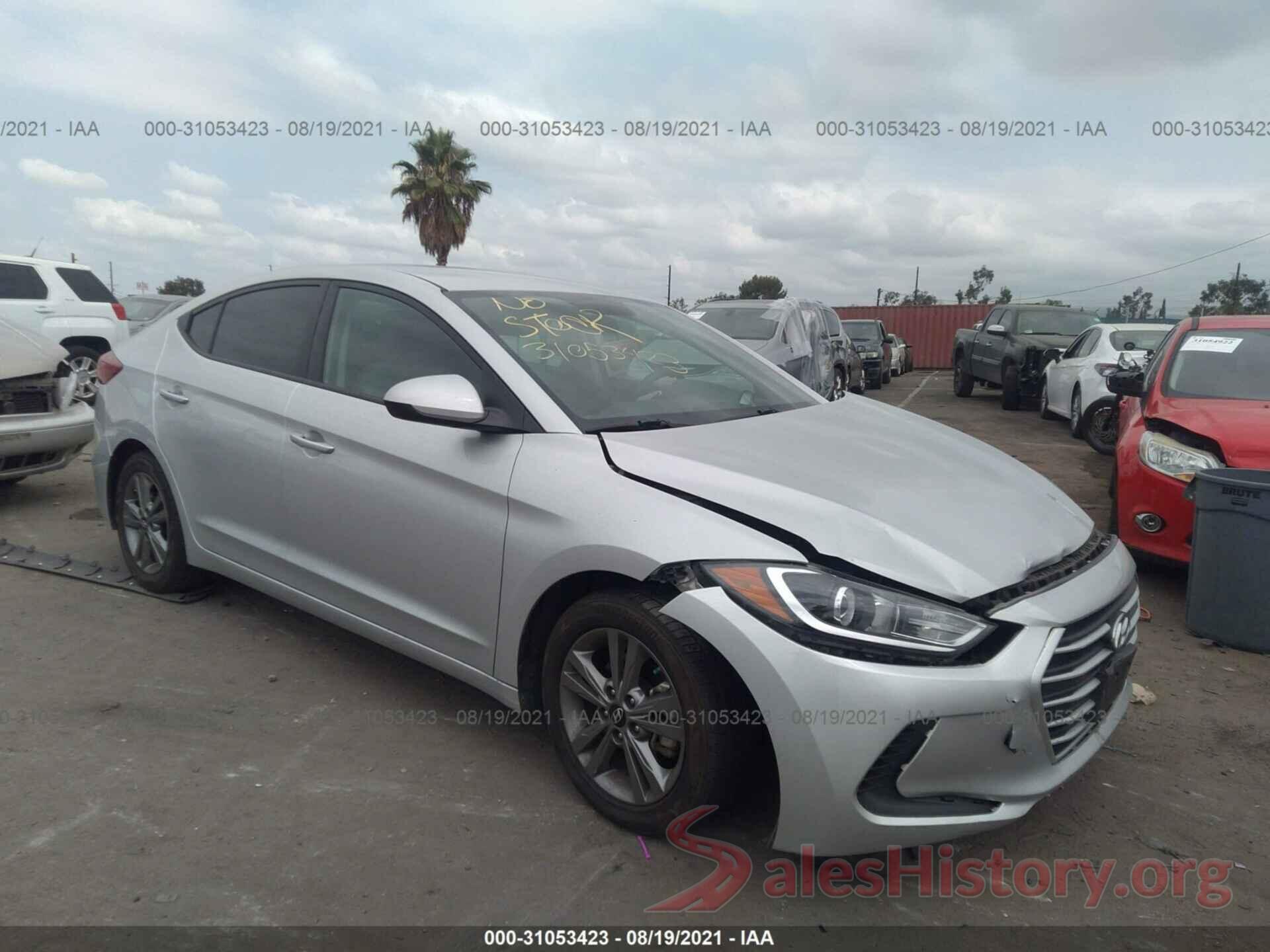 5NPD84LF4JH221462 2018 HYUNDAI ELANTRA