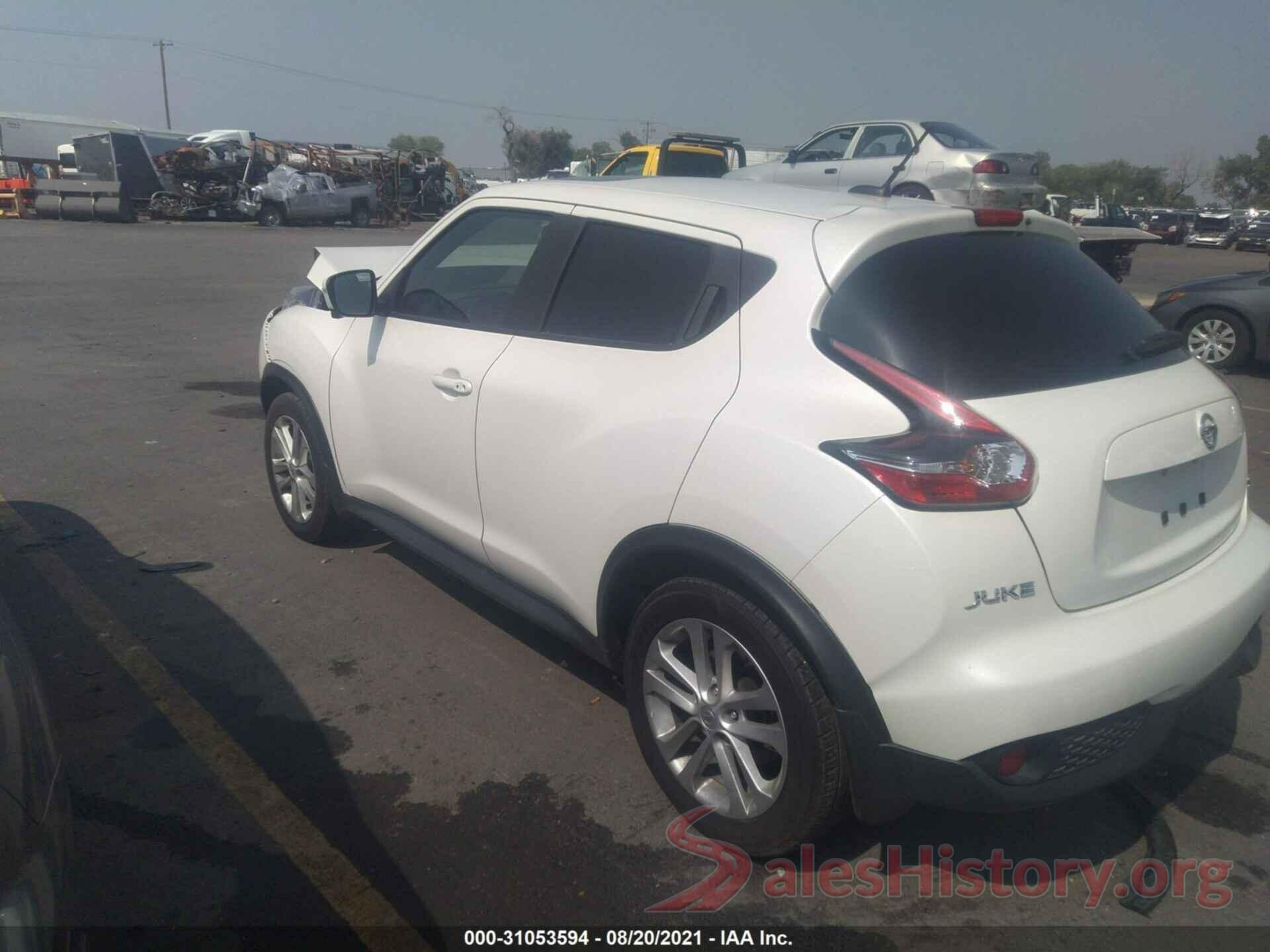 JN8AF5MV5GT658559 2016 NISSAN JUKE