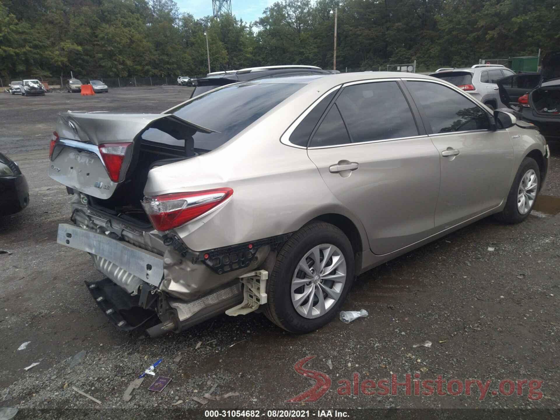 4T1BD1FK0GU188416 2016 TOYOTA CAMRY HYBRID