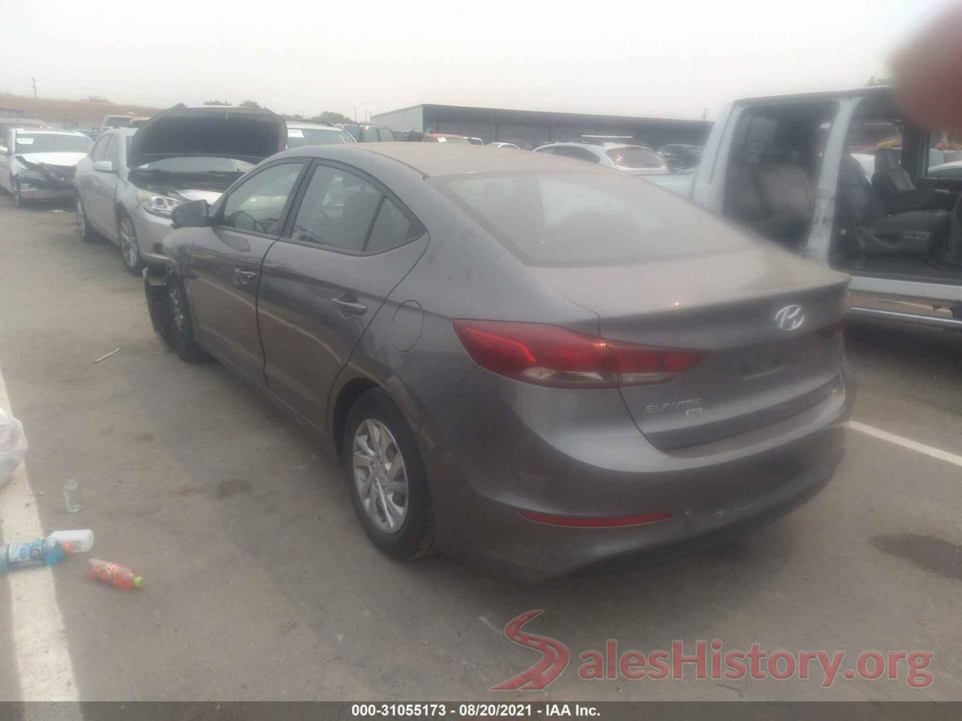 5NPD74LF0JH304504 2018 HYUNDAI ELANTRA