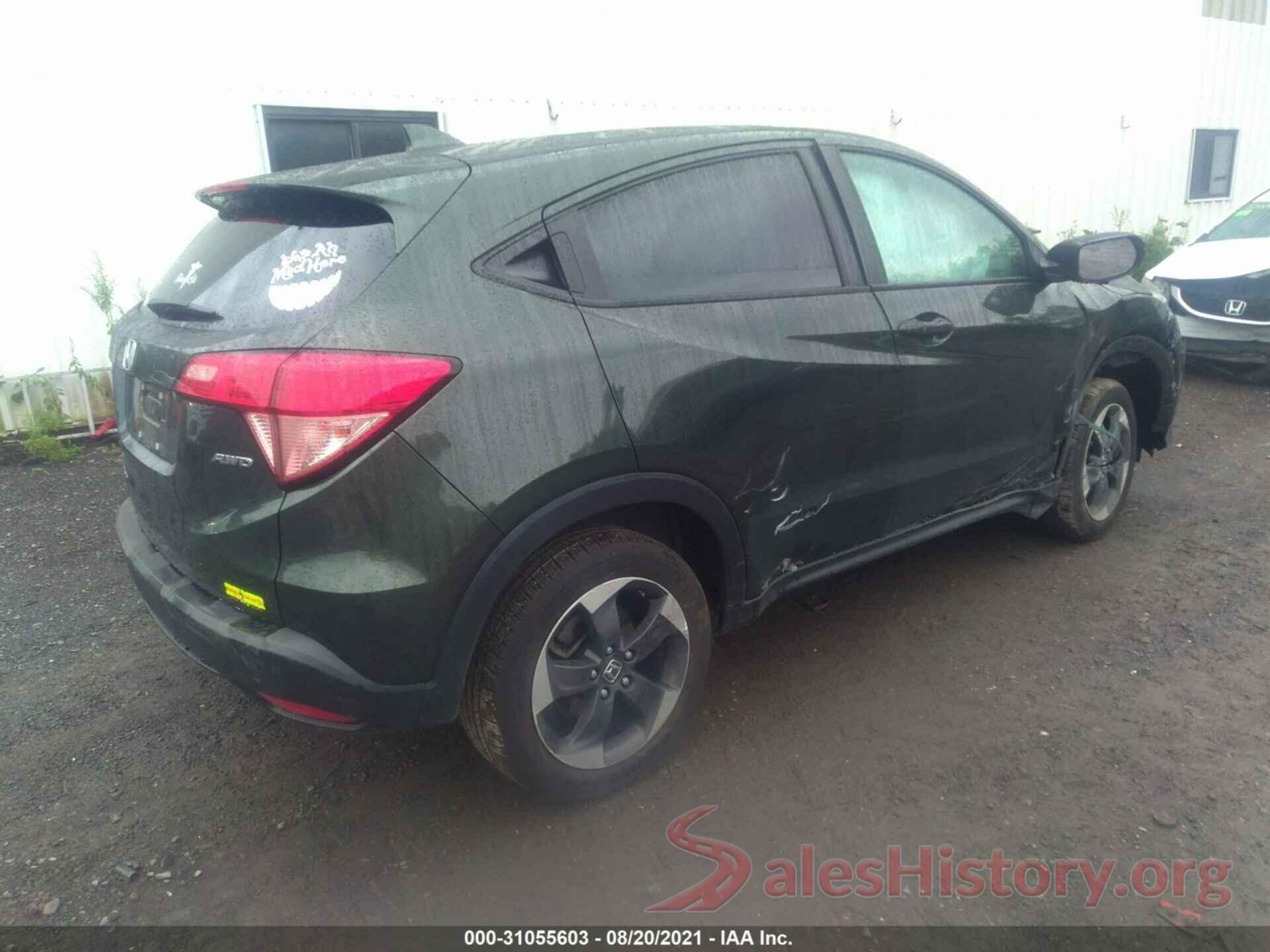 3CZRU6H52JG724908 2018 HONDA HR-V