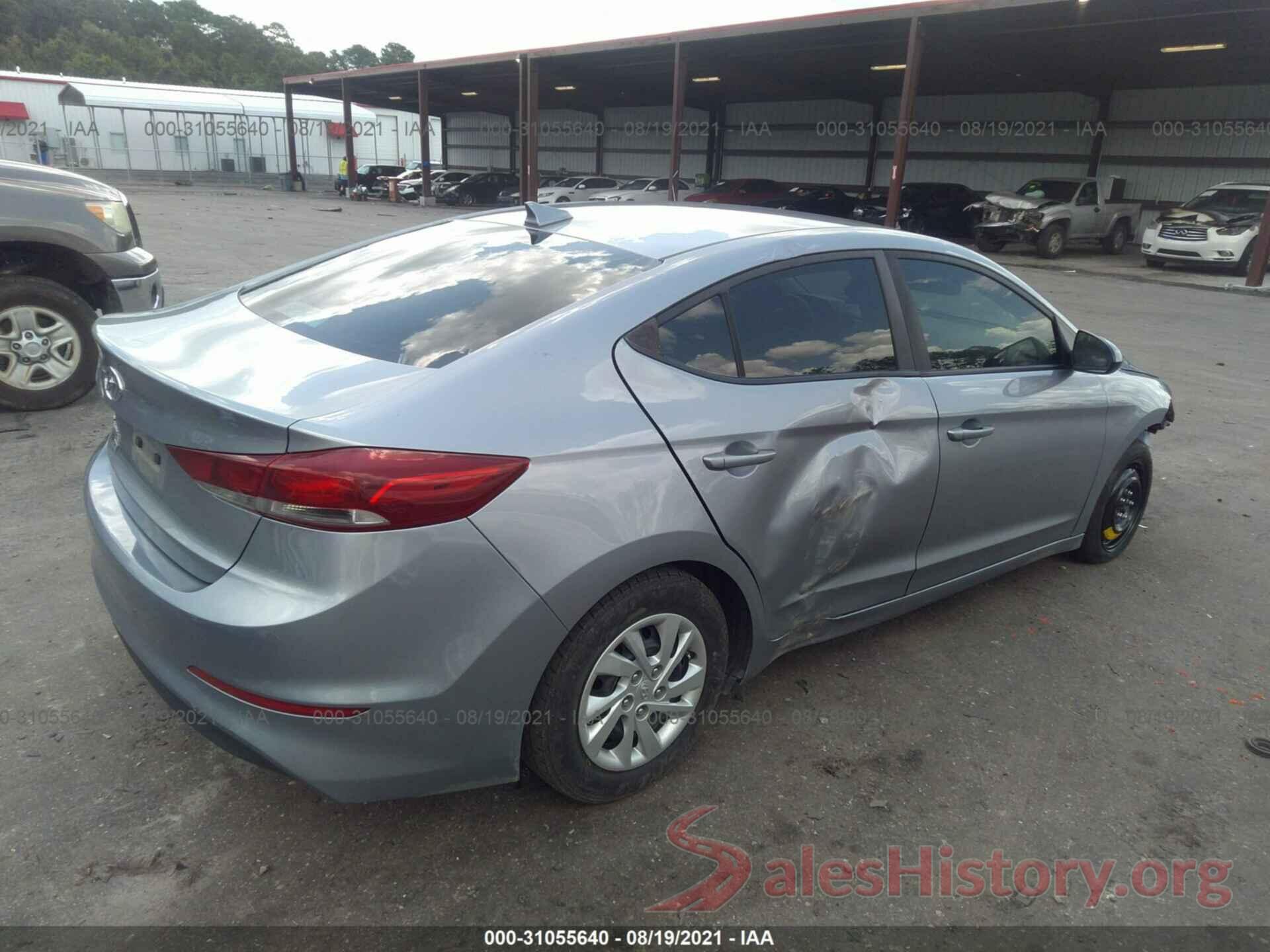 5NPD74LF5HH100730 2017 HYUNDAI ELANTRA