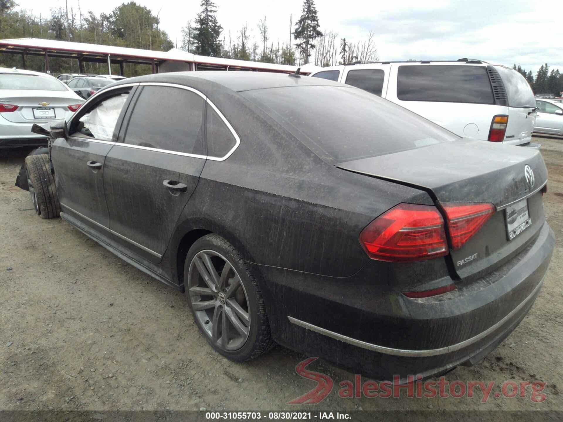 1VWAS7A33GC044595 2016 VOLKSWAGEN PASSAT