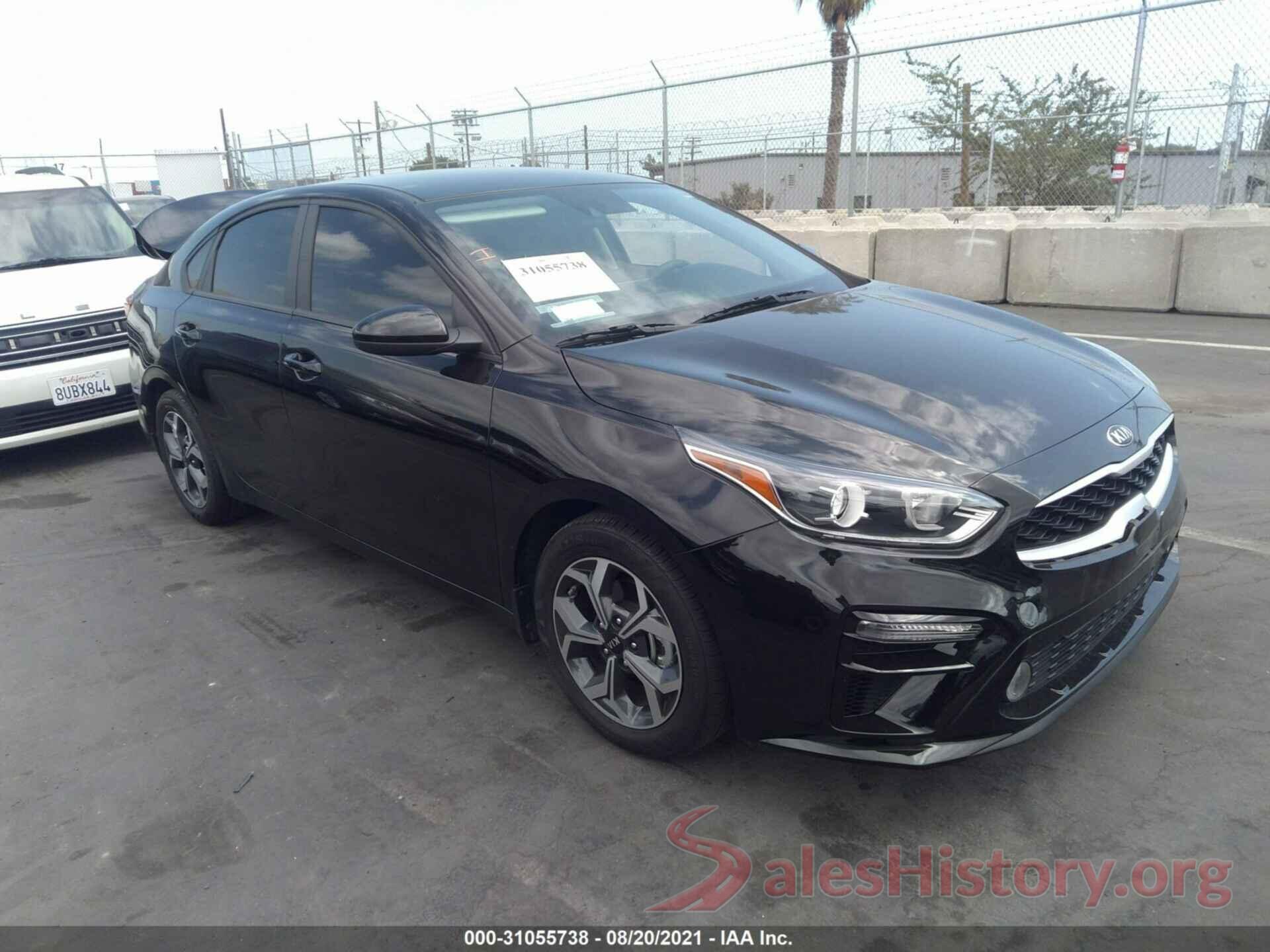 3KPF24AD6LE244423 2020 KIA FORTE