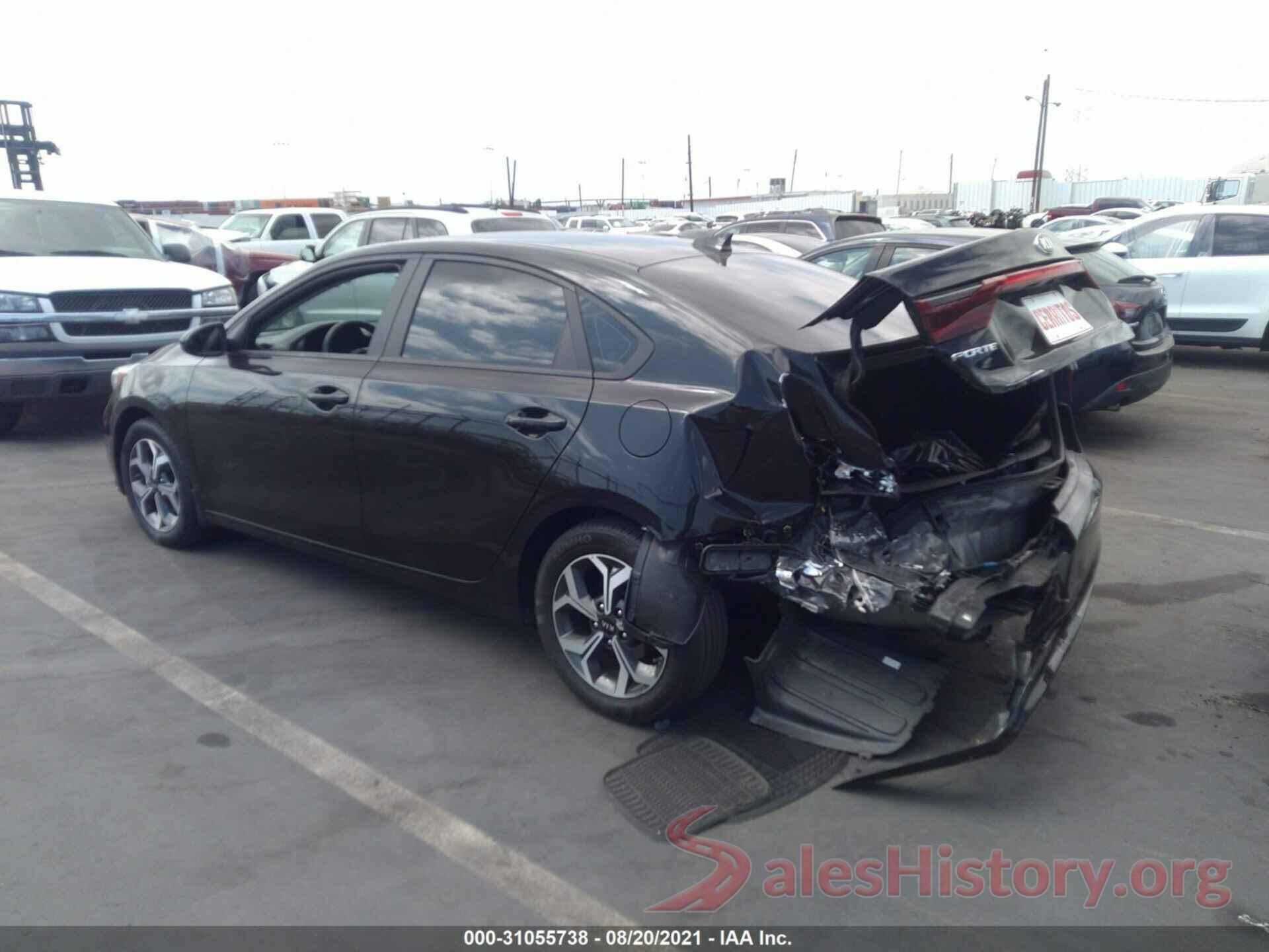 3KPF24AD6LE244423 2020 KIA FORTE