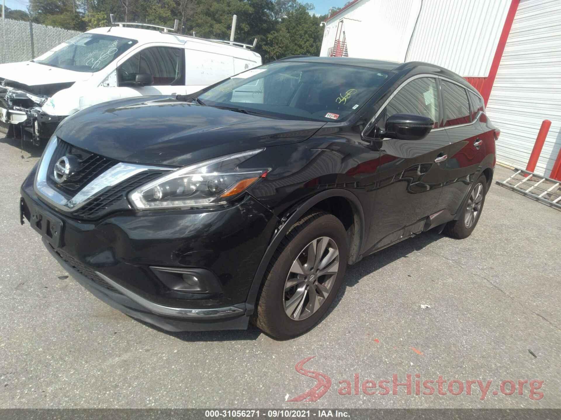 5N1AZ2MH2JN143960 2018 NISSAN MURANO