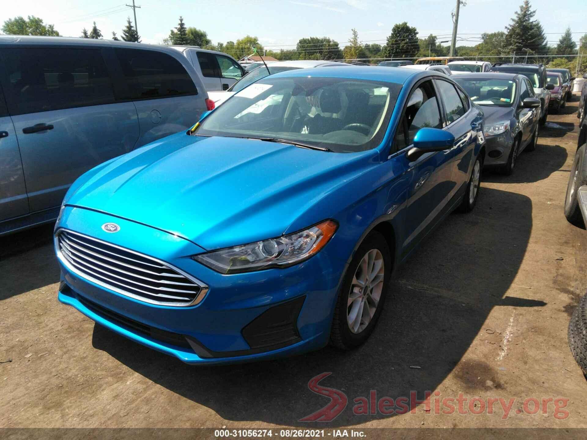 3FA6P0HD1LR166292 2020 FORD FUSION