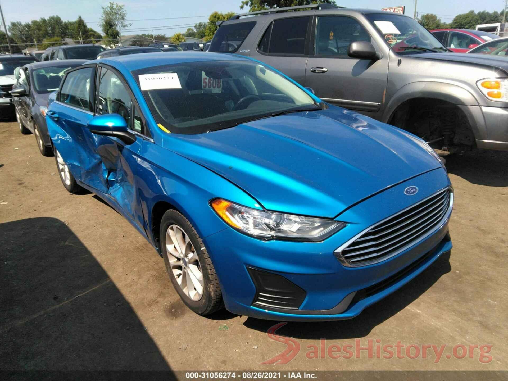 3FA6P0HD1LR166292 2020 FORD FUSION