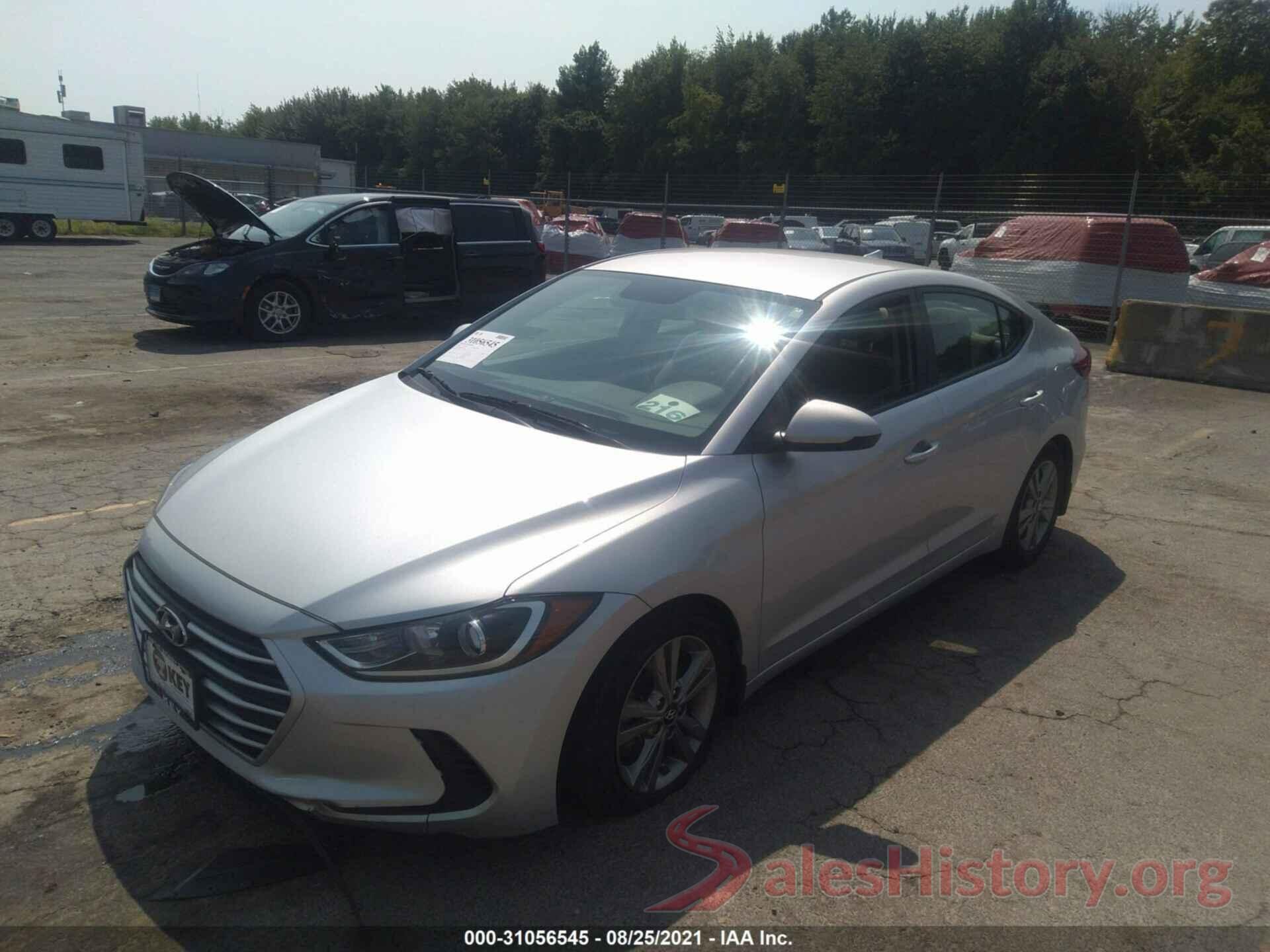 KMHD84LF0JU584312 2018 HYUNDAI ELANTRA