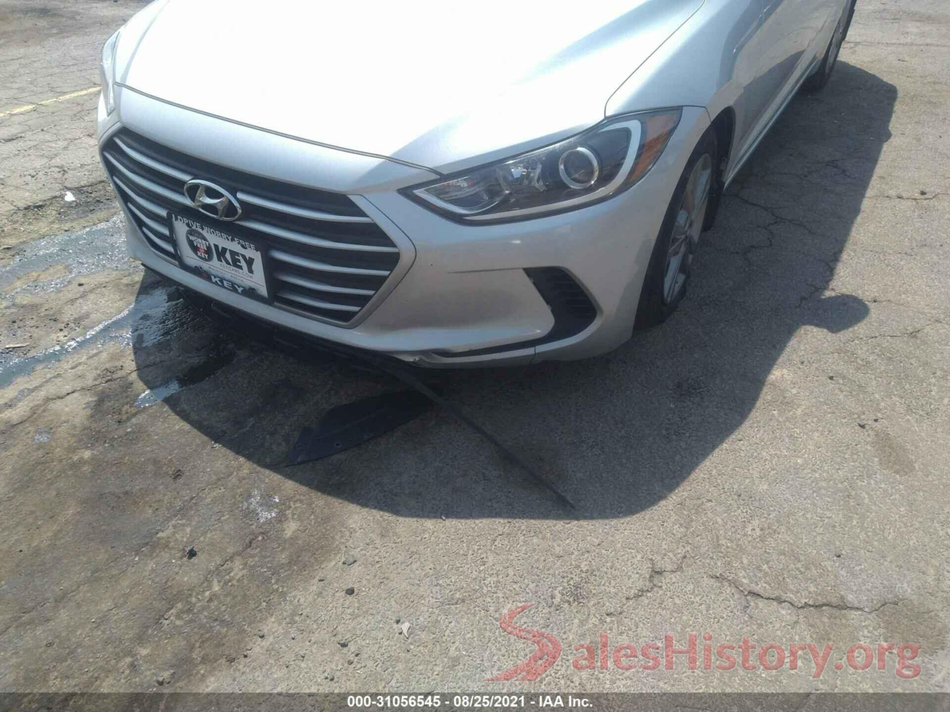 KMHD84LF0JU584312 2018 HYUNDAI ELANTRA