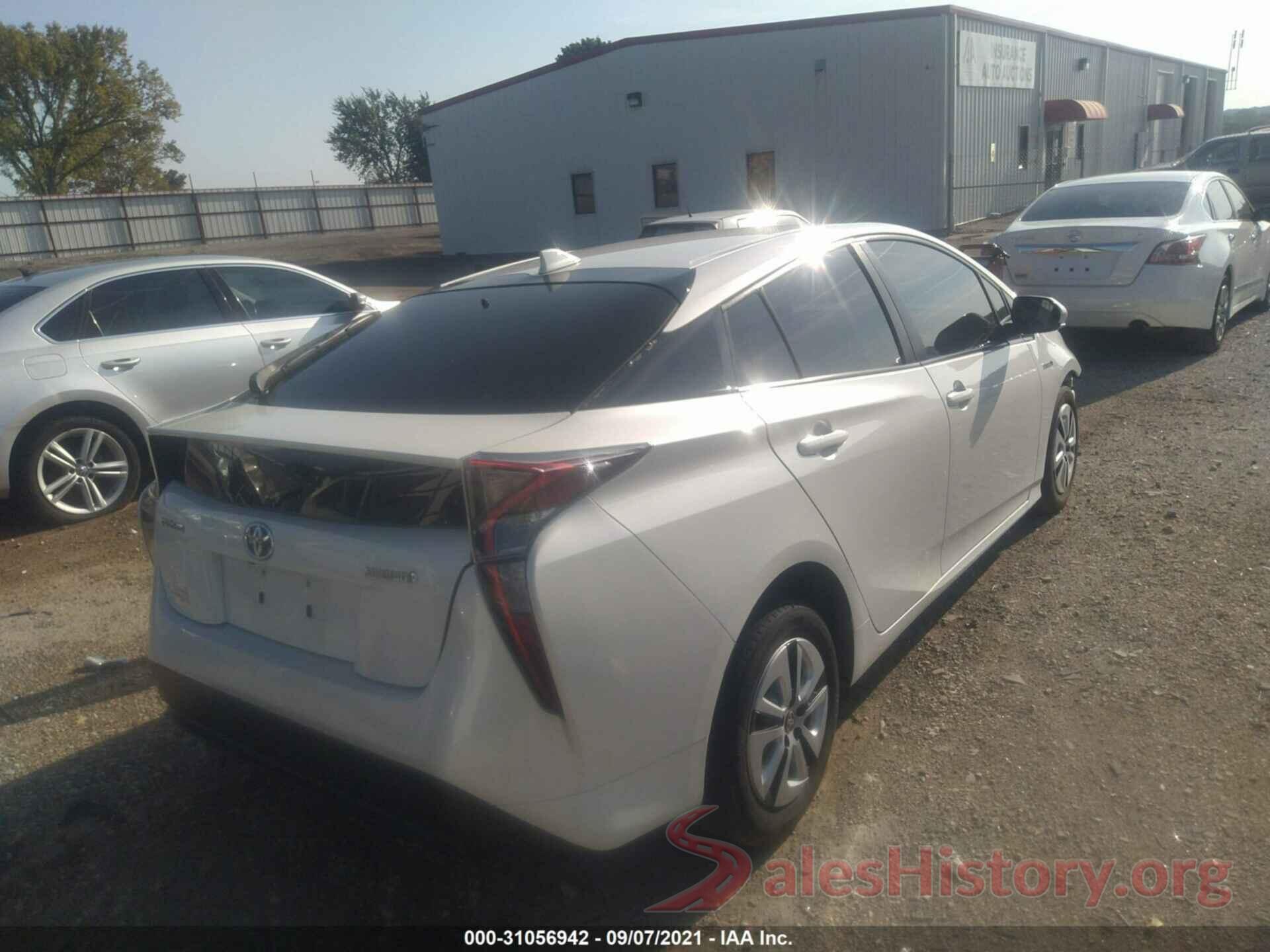 JTDKARFU1G3506272 2016 TOYOTA PRIUS