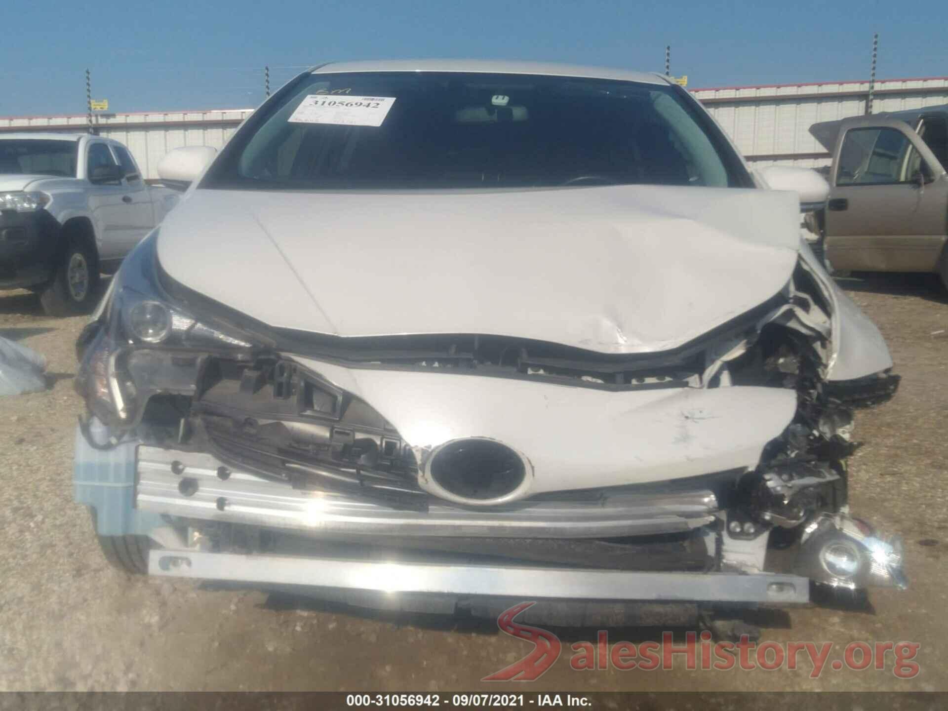 JTDKARFU1G3506272 2016 TOYOTA PRIUS